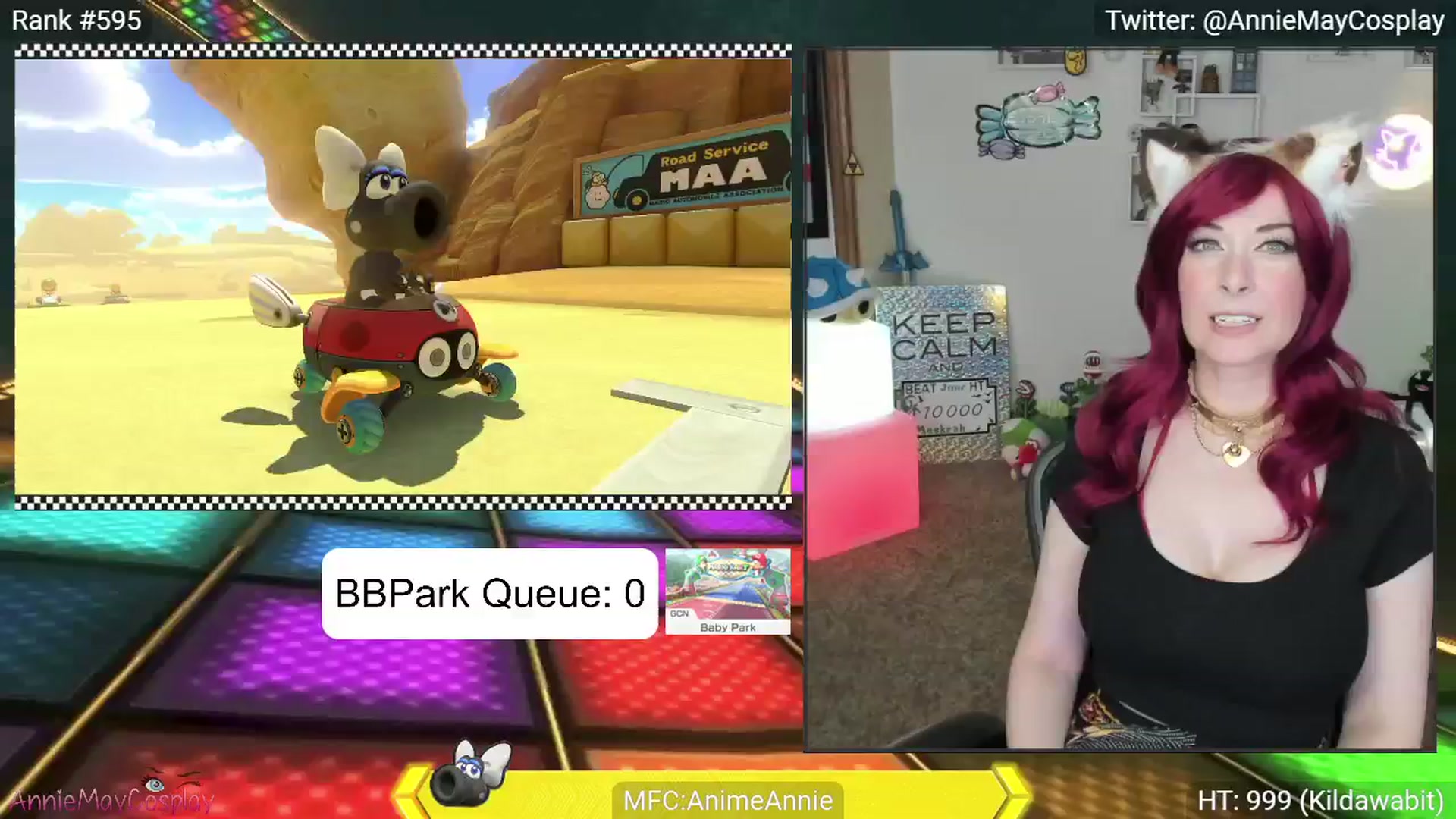 Gallery image thumbnail from AnimeAnnie's myfreecams stream on, 06/23/2024, 24:01 image 9 of 20