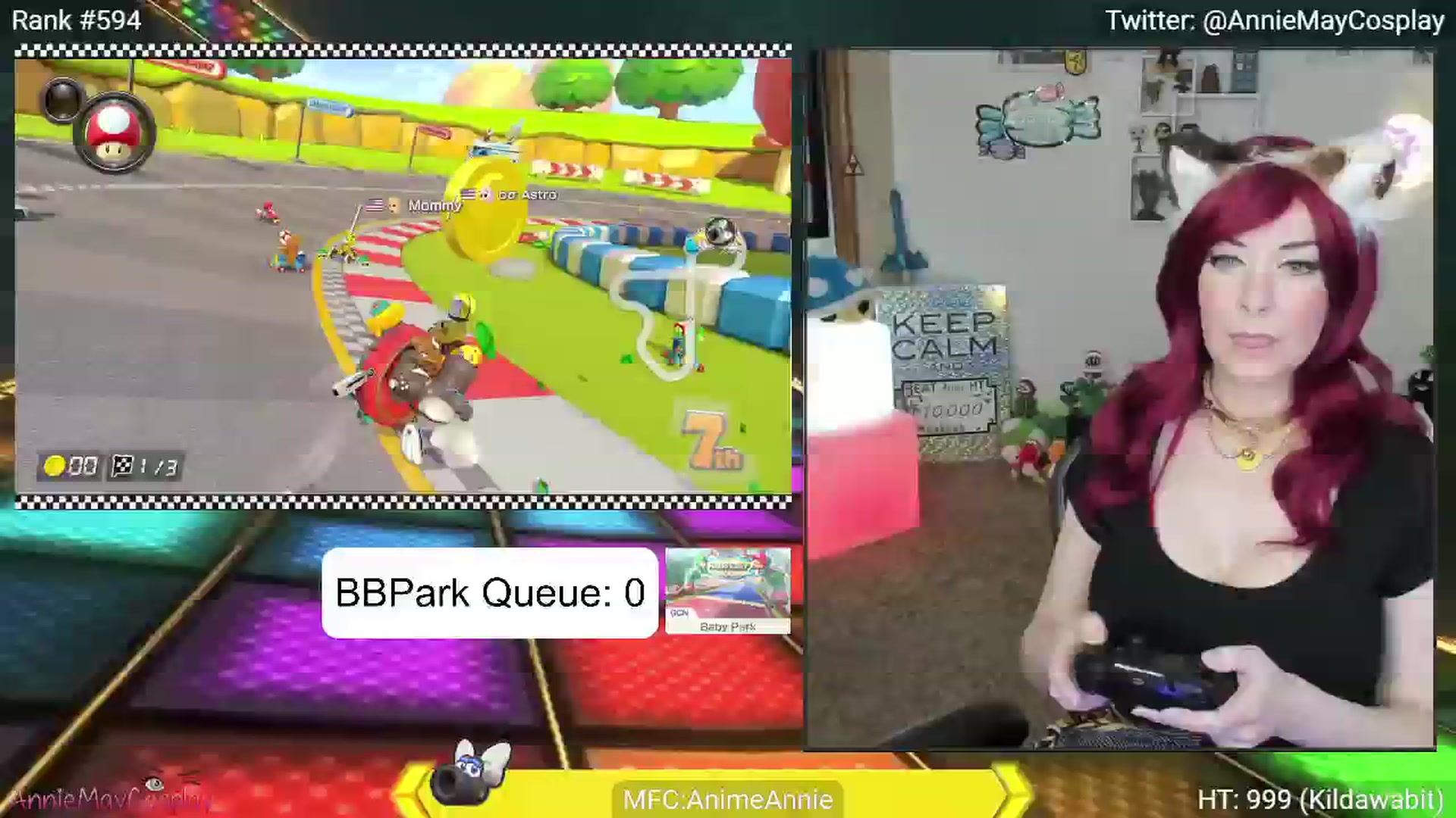 Gallery image thumbnail from AnimeAnnie's myfreecams stream on, 06/23/2024, 24:01 image 8 of 20