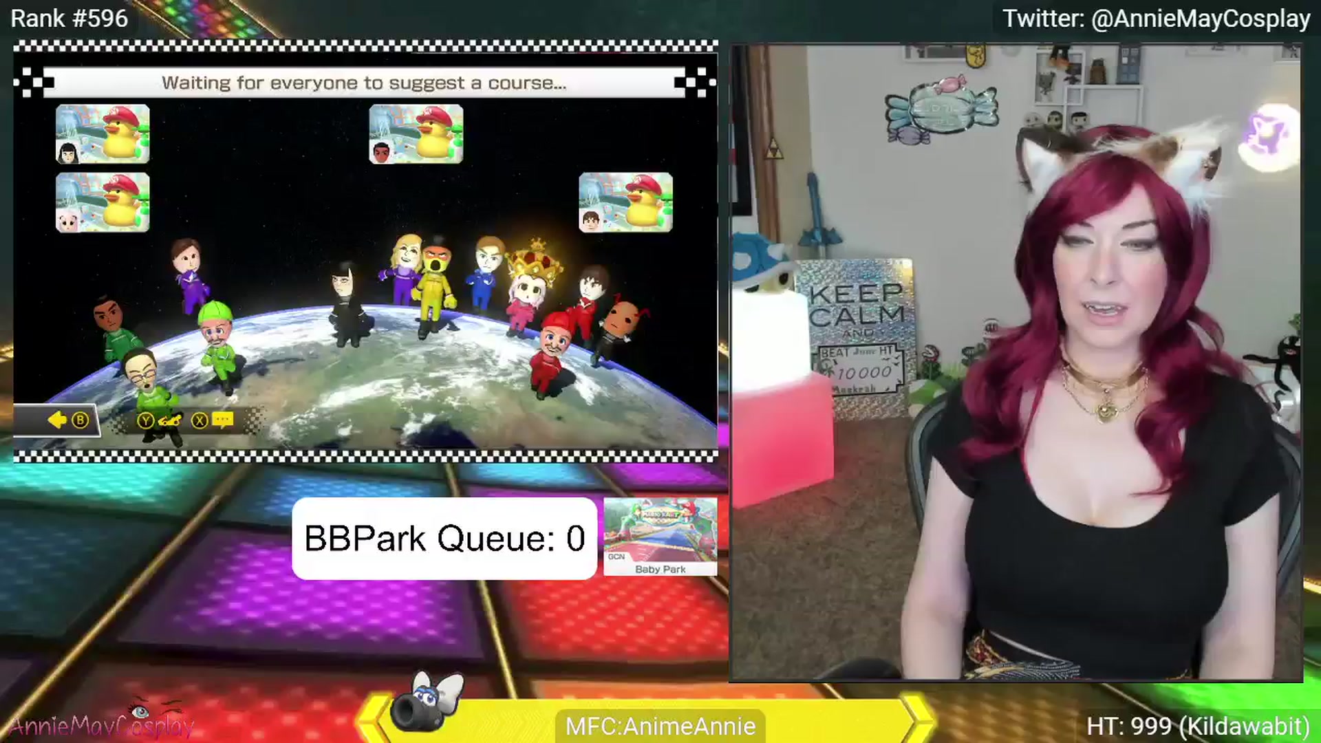 Gallery image thumbnail from AnimeAnnie's myfreecams stream on, 06/23/2024, 24:01 image 10 of 20