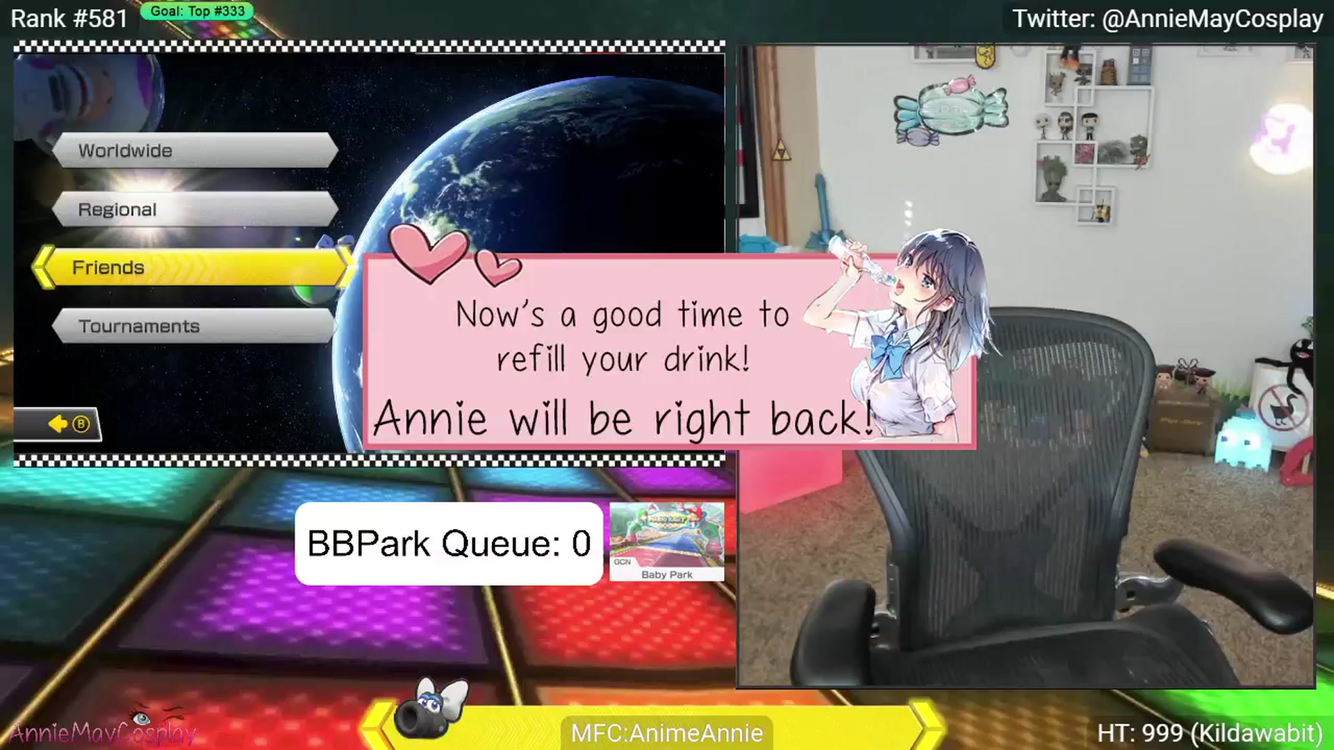 Gallery image thumbnail from AnimeAnnie's myfreecams stream on, 06/23/2024, 01:19 image 7 of 20