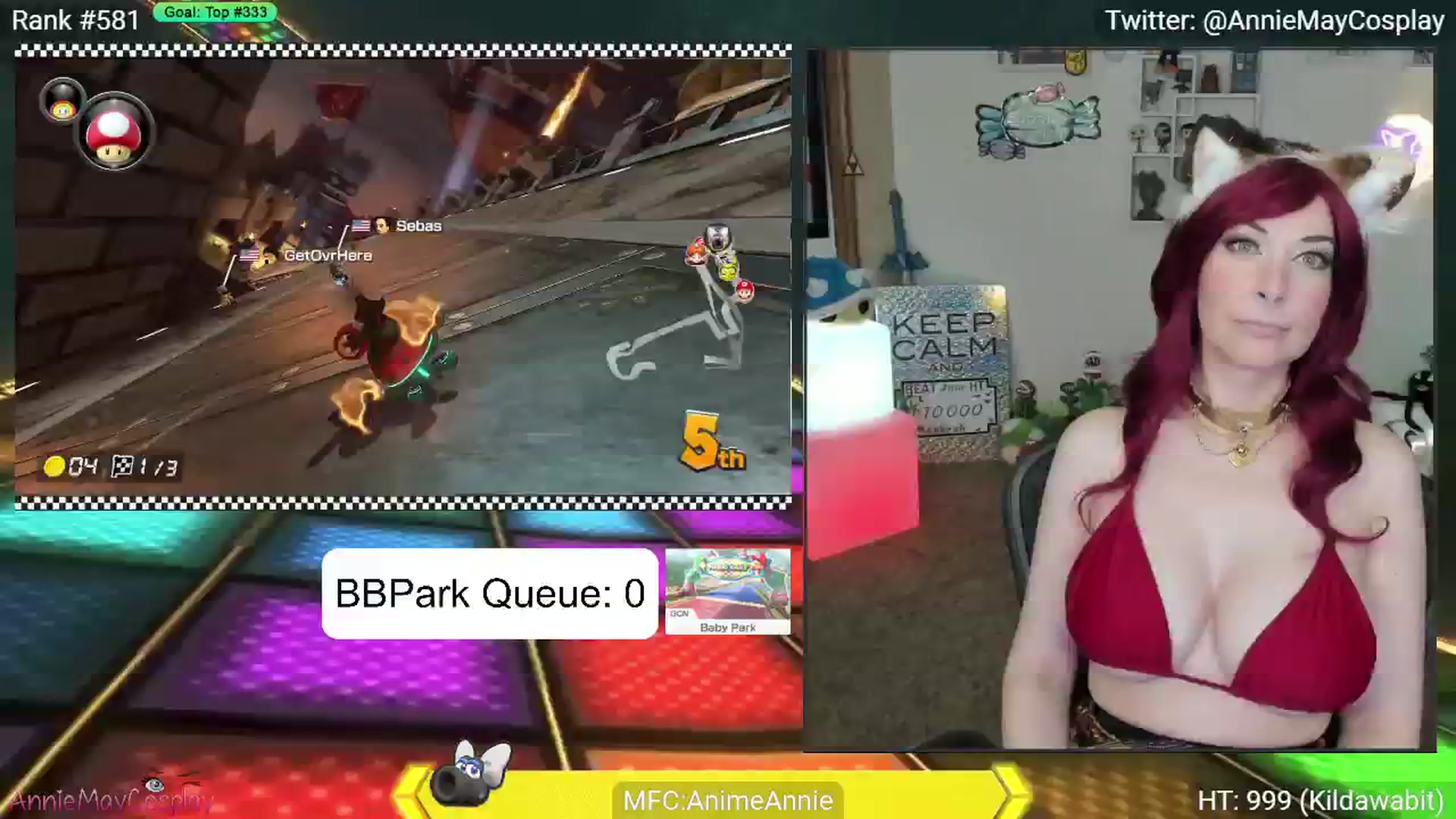 Gallery image thumbnail from AnimeAnnie's myfreecams stream on, 06/23/2024, 01:19 image 4 of 20