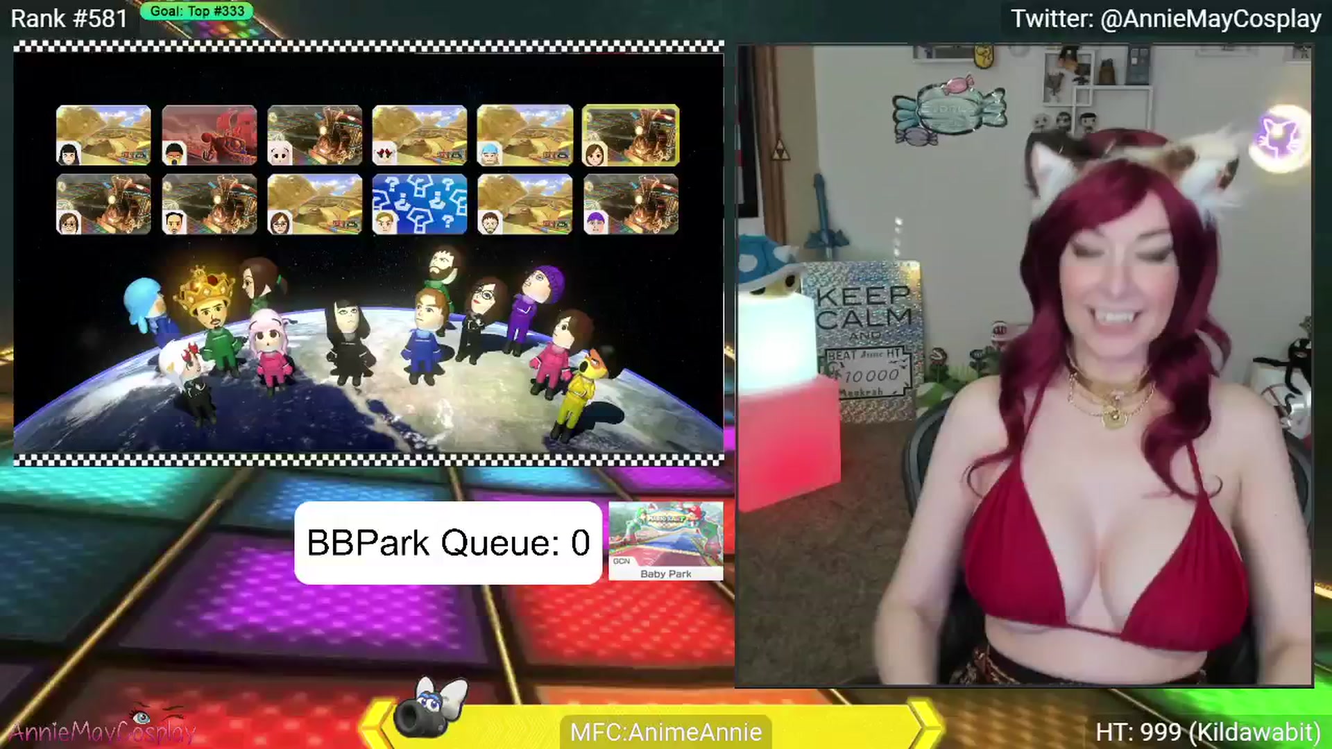 Gallery image thumbnail from AnimeAnnie's myfreecams stream on, 06/23/2024, 01:19 image 5 of 20