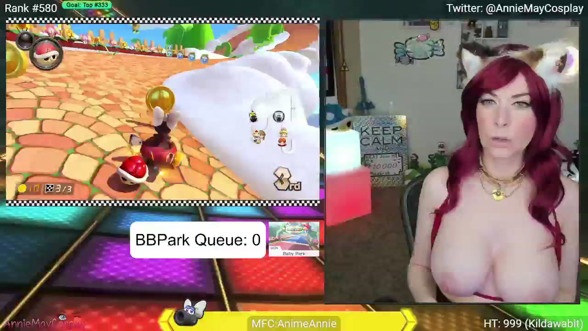 Gallery image thumbnail from AnimeAnnie's myfreecams stream on, 06/23/2024, 01:19 image 2 of 20