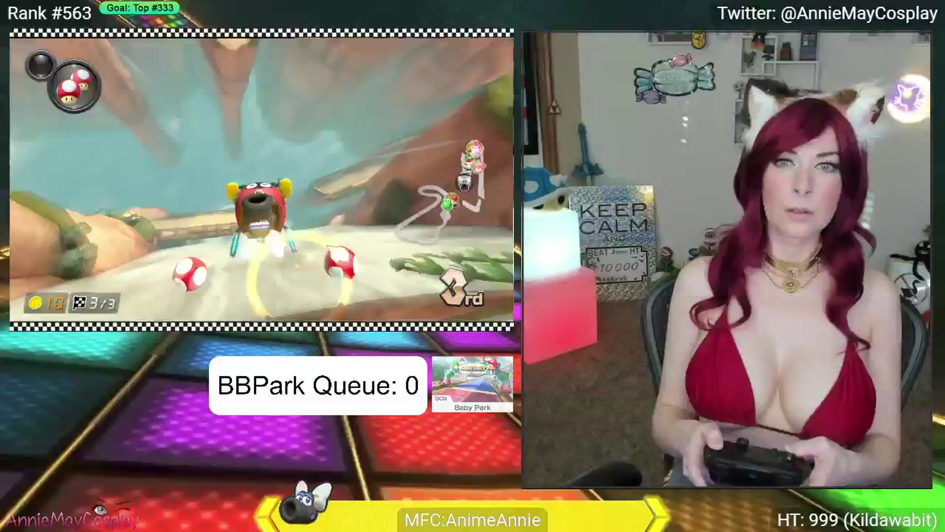 Gallery image thumbnail from AnimeAnnie's myfreecams stream on, 06/23/2024, 01:19 image 19 of 20