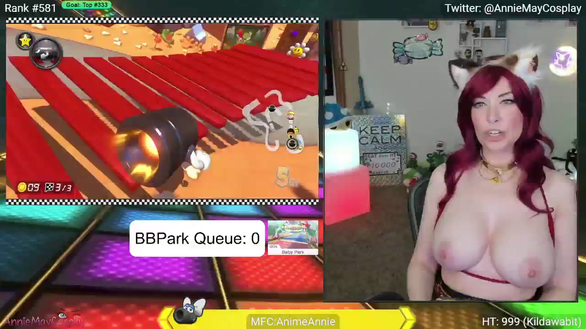 Gallery image thumbnail from AnimeAnnie's myfreecams stream on, 06/23/2024, 01:19 image 1 of 20