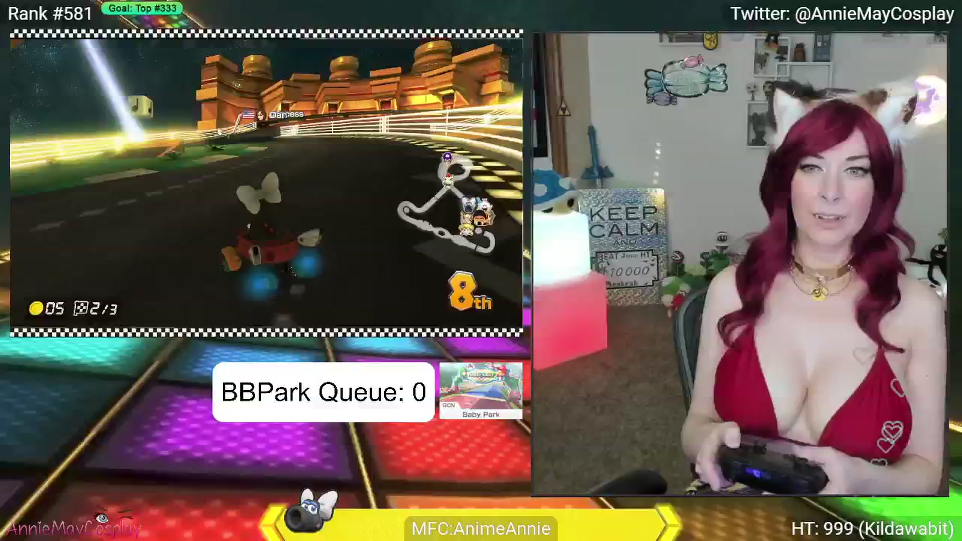 Gallery image thumbnail from AnimeAnnie's myfreecams stream on, 06/23/2024, 01:19 image 8 of 20