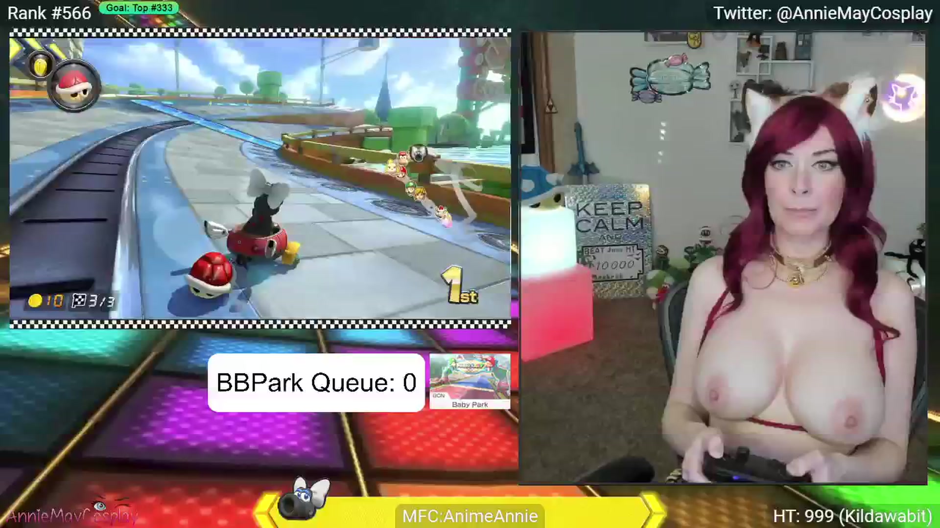 Gallery image thumbnail from AnimeAnnie's myfreecams stream on, 06/23/2024, 01:19 image 14 of 20