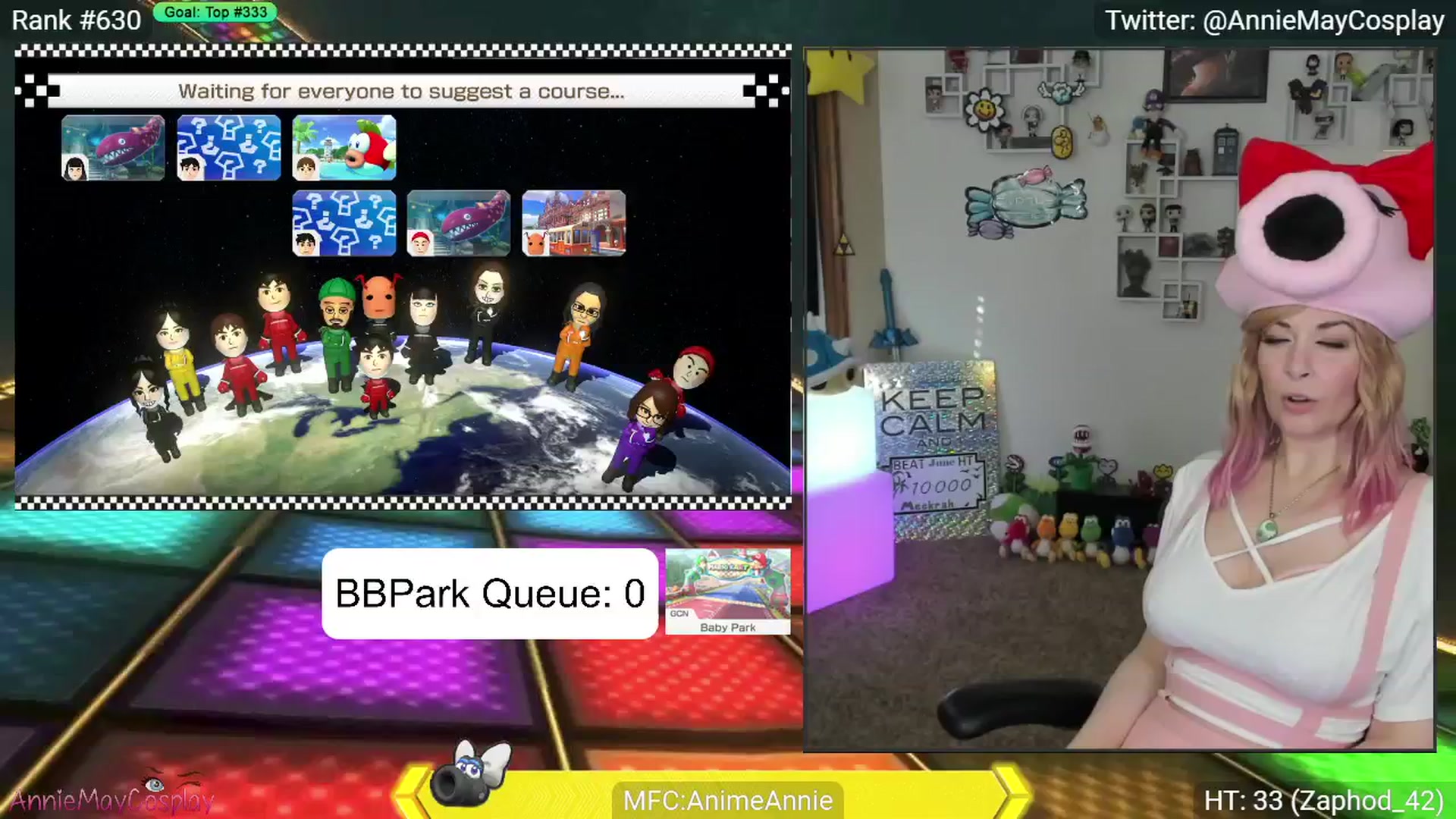 Gallery image thumbnail from AnimeAnnie's myfreecams stream on, 06/25/2024, 03:36 image 3 of 20