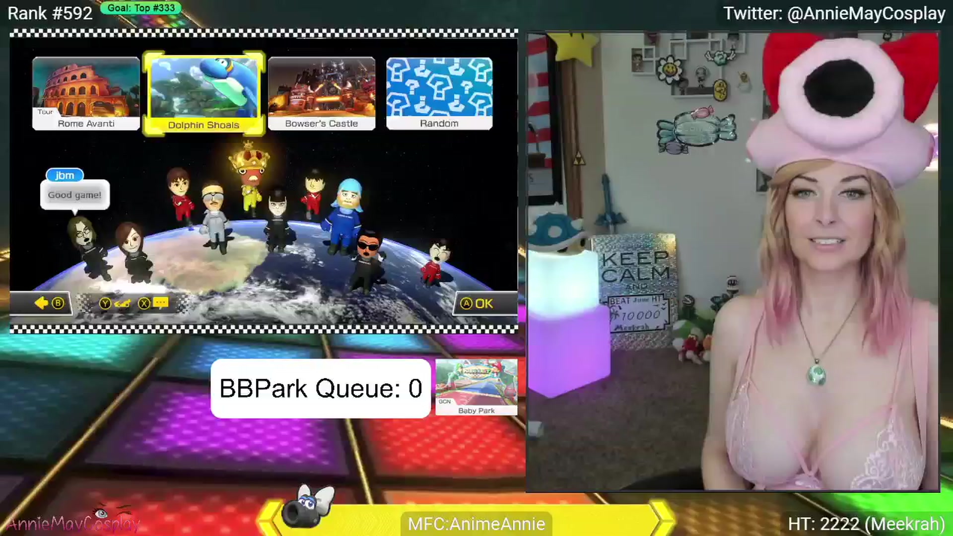 Gallery image thumbnail from AnimeAnnie's myfreecams stream on, 06/25/2024, 03:36 image 10 of 20