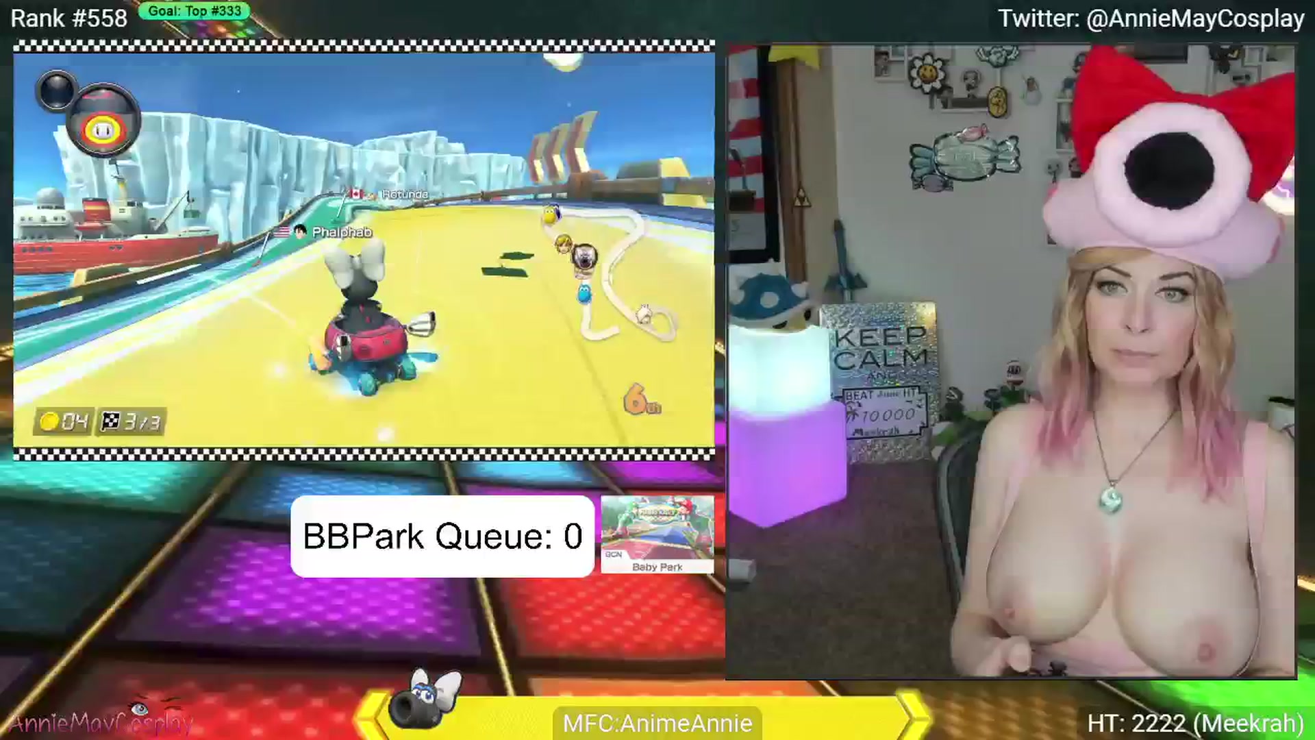 Gallery image thumbnail from AnimeAnnie's myfreecams stream on, 06/25/2024, 03:36 image 17 of 20