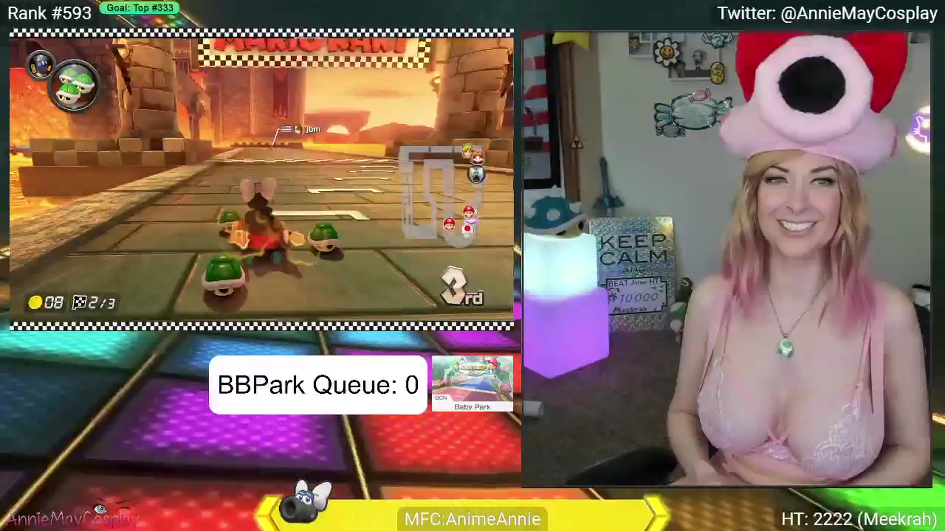 Gallery image thumbnail from AnimeAnnie's myfreecams stream on, 06/25/2024, 03:36 image 11 of 20