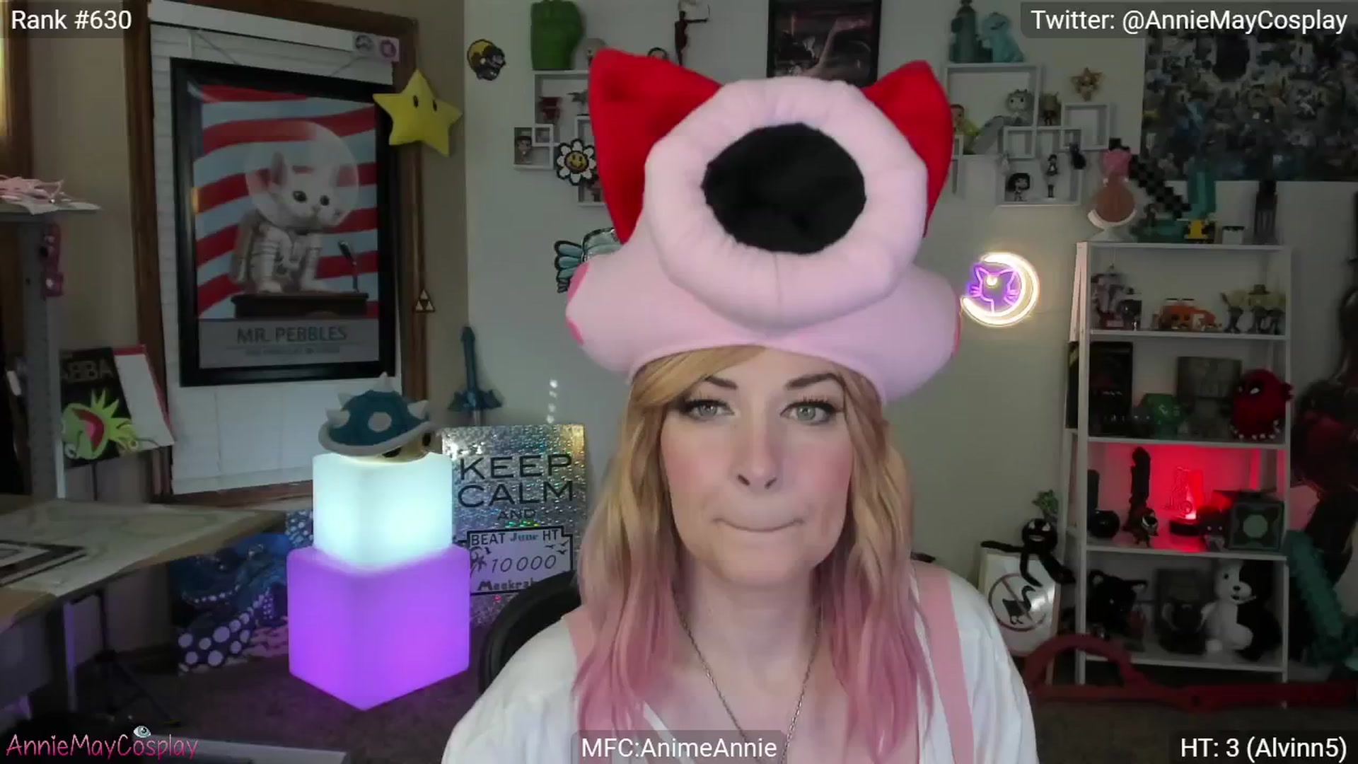 Gallery image thumbnail from AnimeAnnie's myfreecams stream on, 06/25/2024, 03:36 image 2 of 20