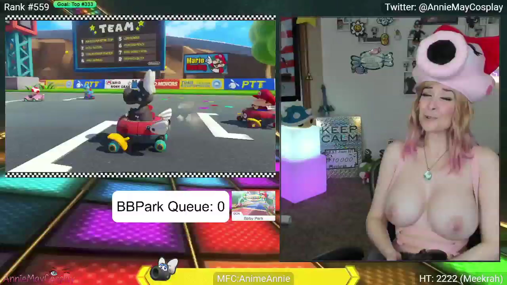 Gallery image thumbnail from AnimeAnnie's myfreecams stream on, 06/25/2024, 03:36 image 16 of 20
