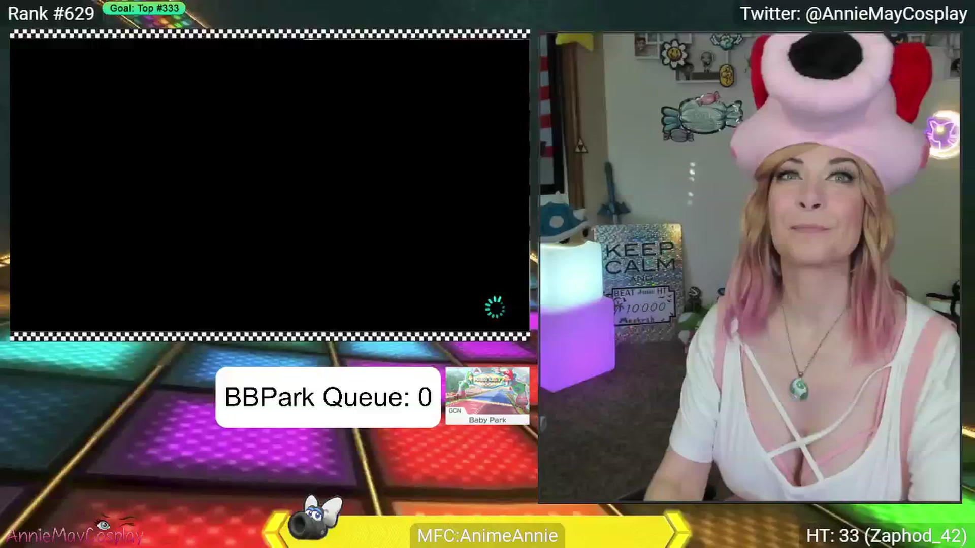 Gallery image thumbnail from AnimeAnnie's myfreecams stream on, 06/25/2024, 03:36 image 5 of 20
