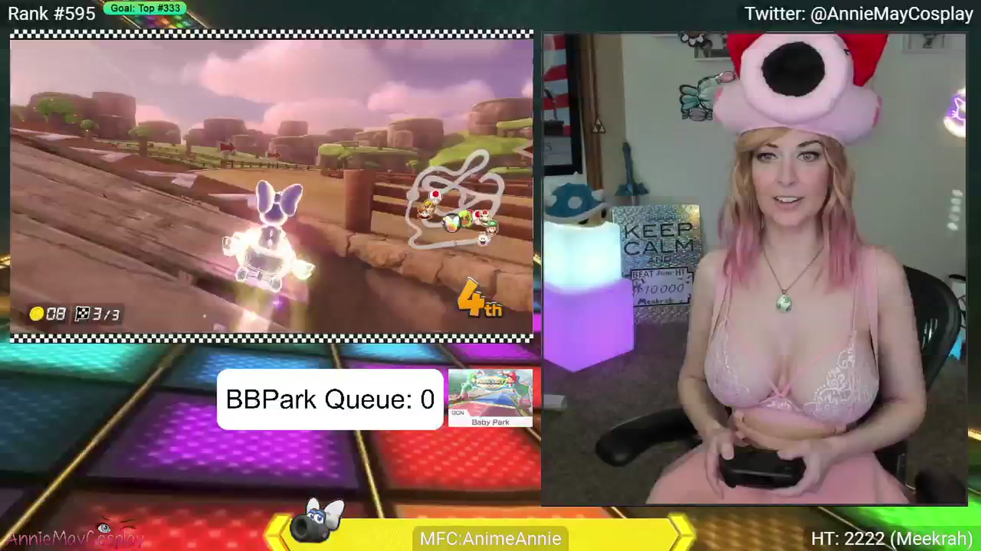 Gallery image thumbnail from AnimeAnnie's myfreecams stream on, 06/25/2024, 03:36 image 8 of 20
