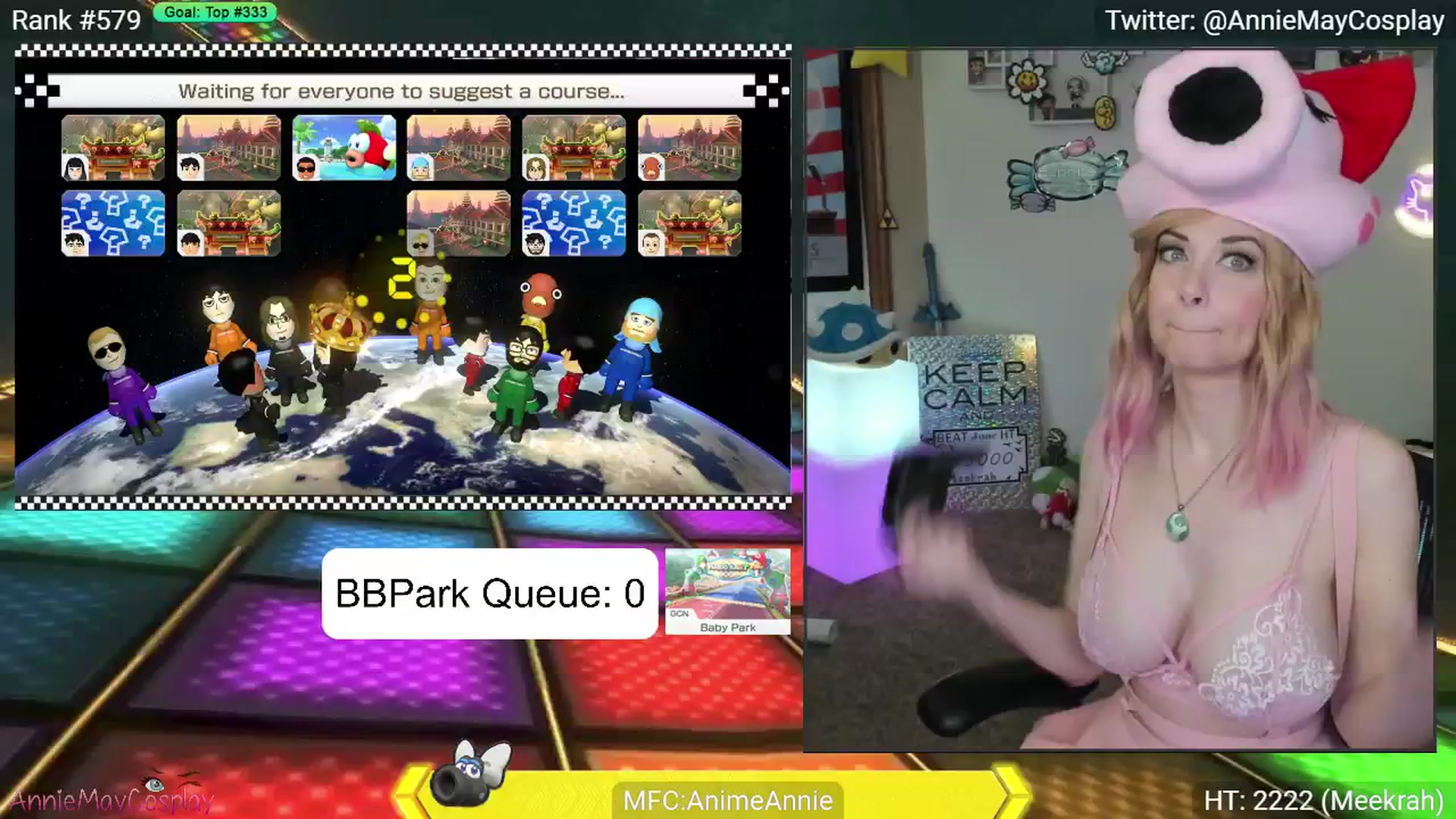 Gallery image thumbnail from AnimeAnnie's myfreecams stream on, 06/25/2024, 03:36 image 12 of 20