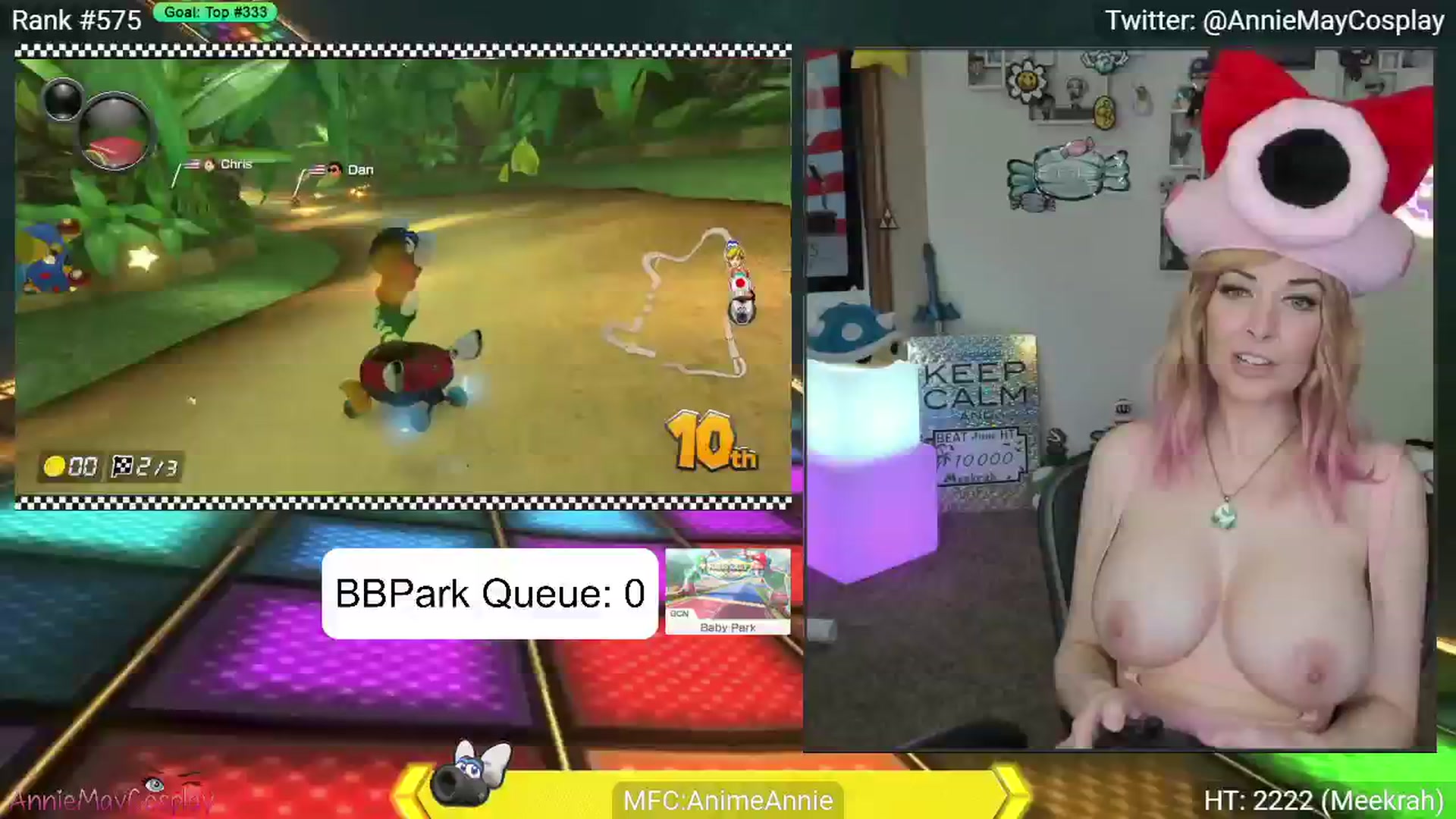 Gallery image thumbnail from AnimeAnnie's myfreecams stream on, 06/25/2024, 03:36 image 13 of 20