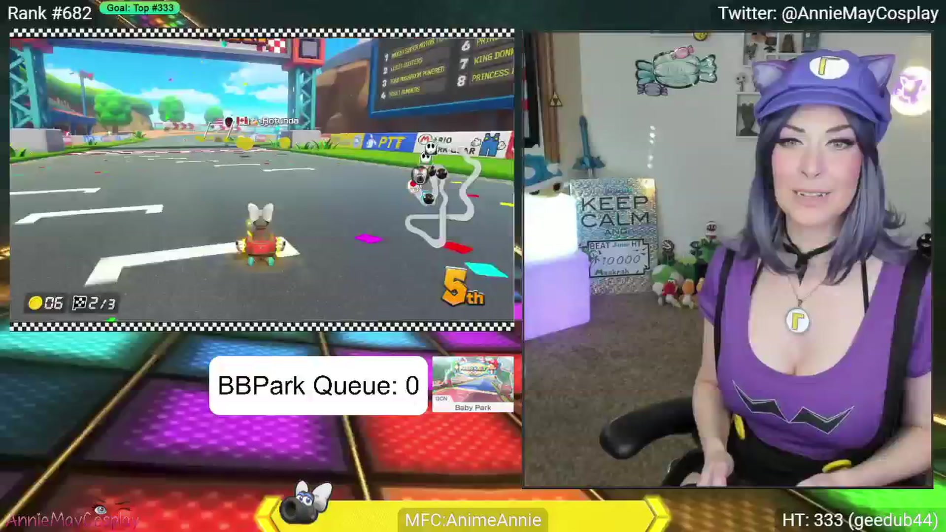 Gallery image thumbnail from AnimeAnnie's myfreecams stream on, 06/30/2024, 03:13 image 2 of 20