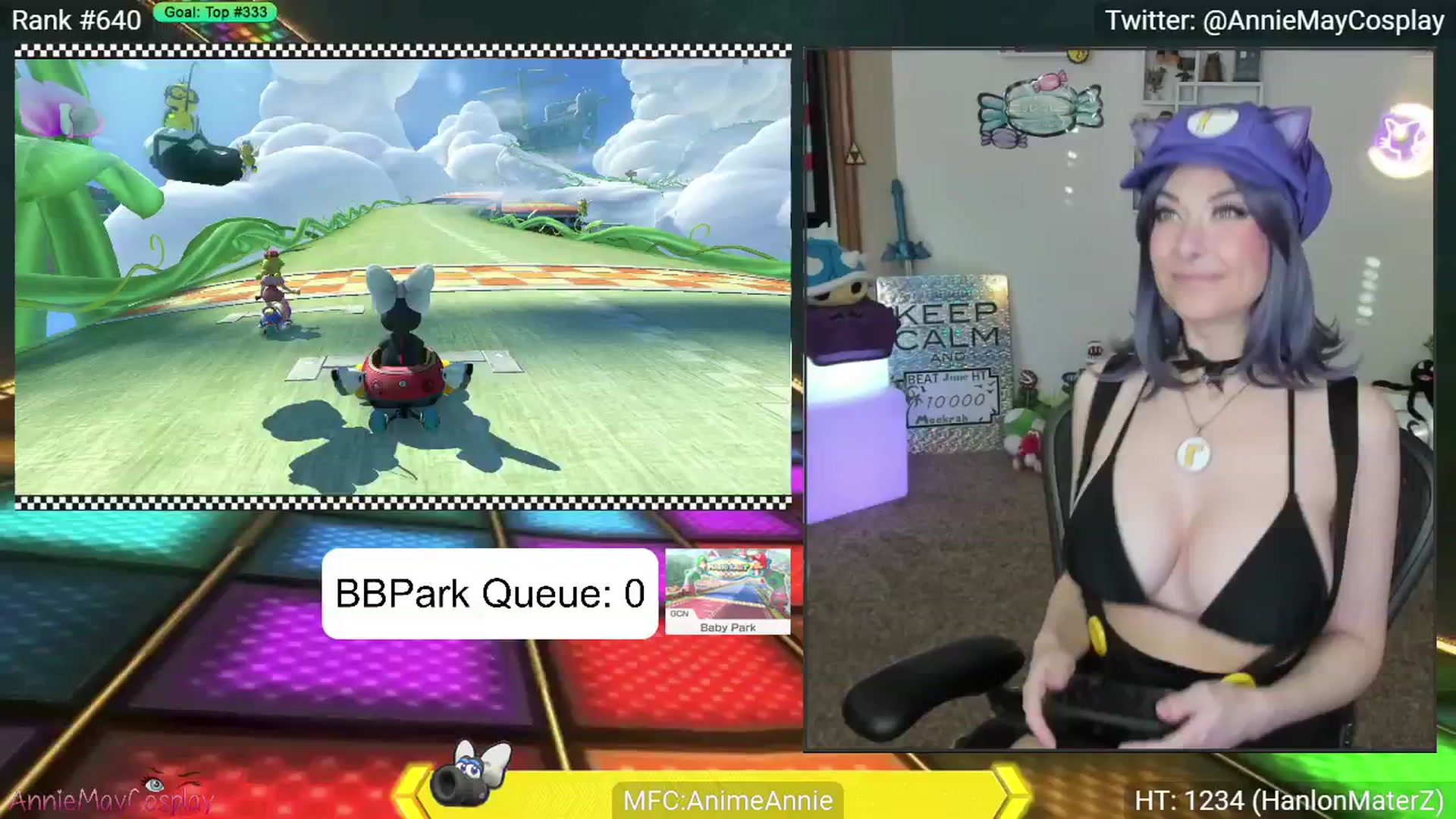 Gallery image thumbnail from AnimeAnnie's myfreecams stream on, 06/30/2024, 03:13 image 7 of 20