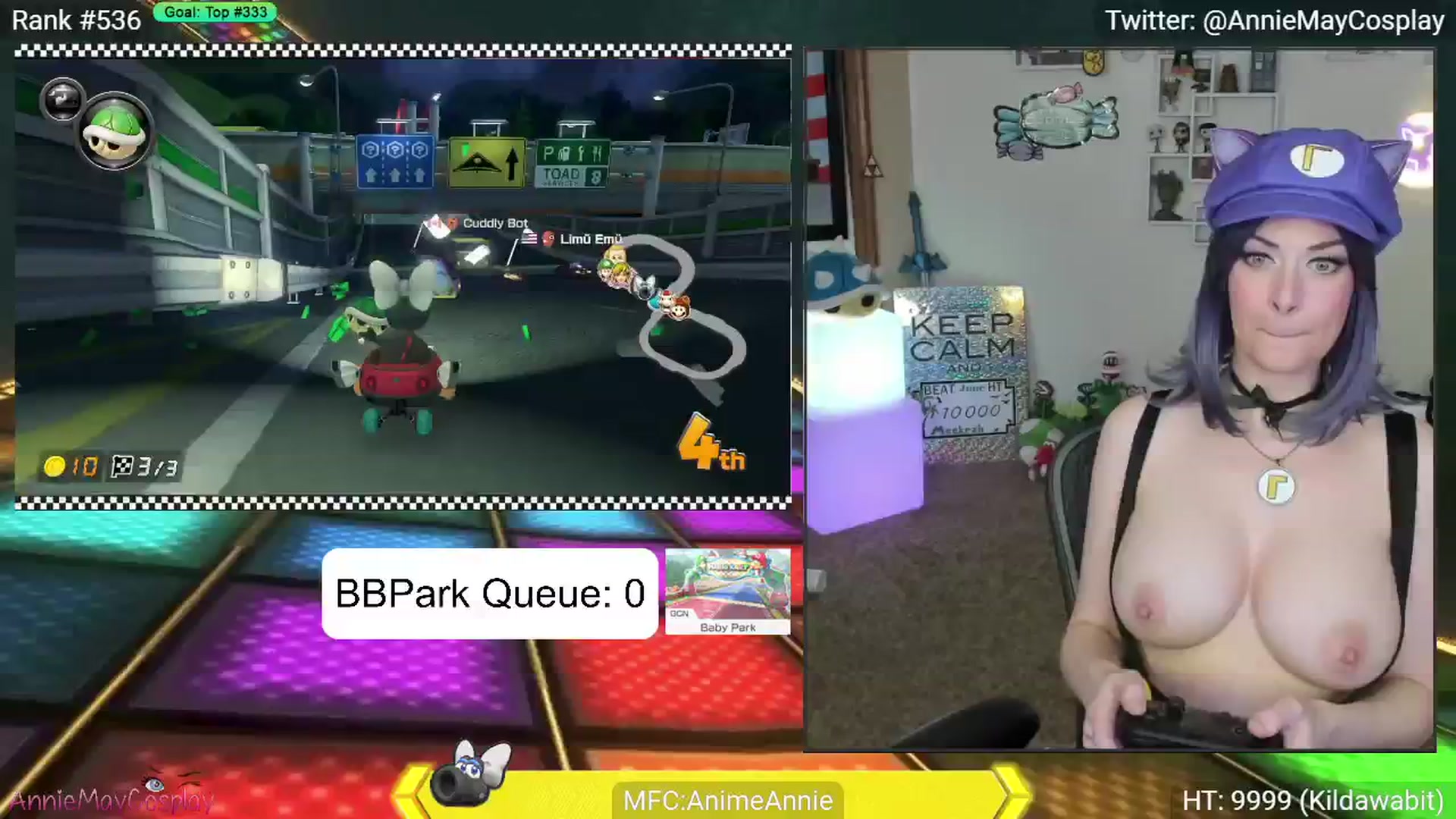 Gallery image thumbnail from AnimeAnnie's myfreecams stream on, 06/30/2024, 03:13 image 19 of 20