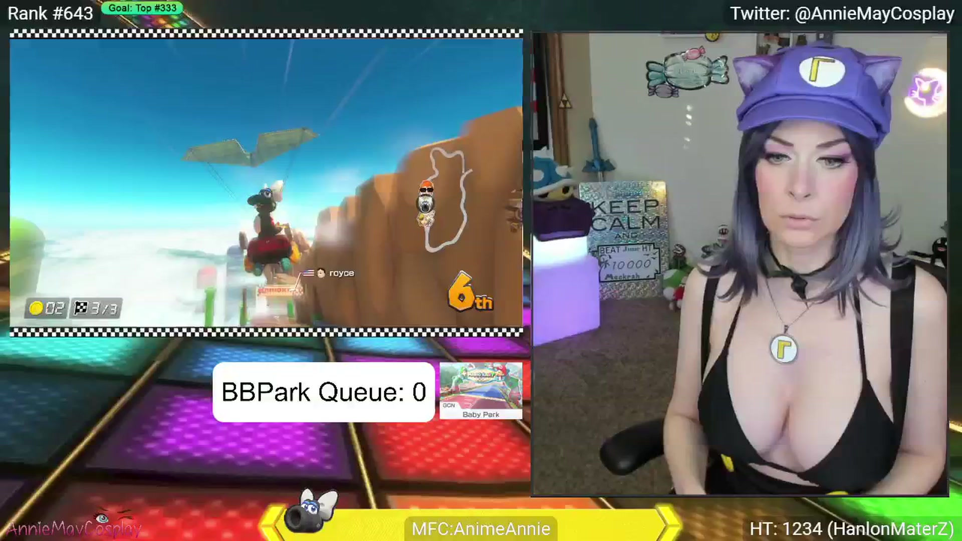 Gallery image thumbnail from AnimeAnnie's myfreecams stream on, 06/30/2024, 03:13 image 5 of 20