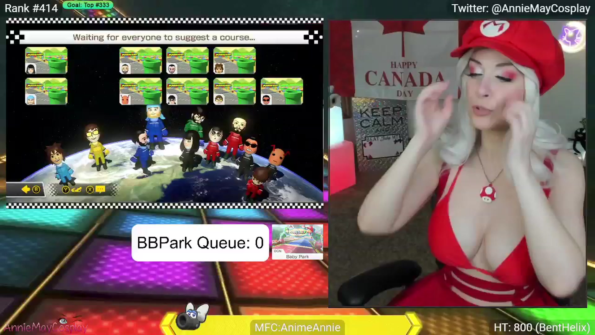 Gallery image thumbnail from AnimeAnnie's myfreecams stream on, 07/02/2024, 03:12 image 9 of 20