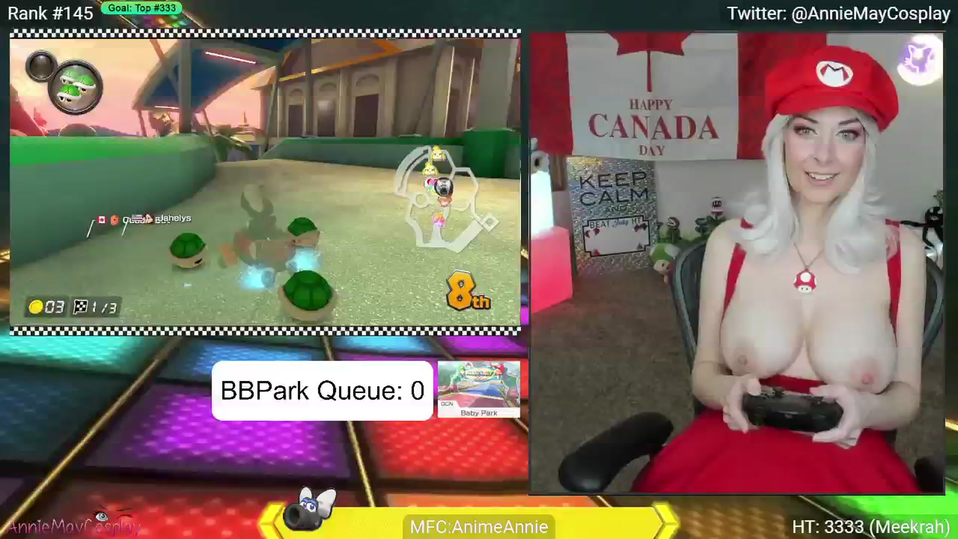 Gallery image thumbnail from AnimeAnnie's myfreecams stream on, 07/02/2024, 03:12 image 12 of 20