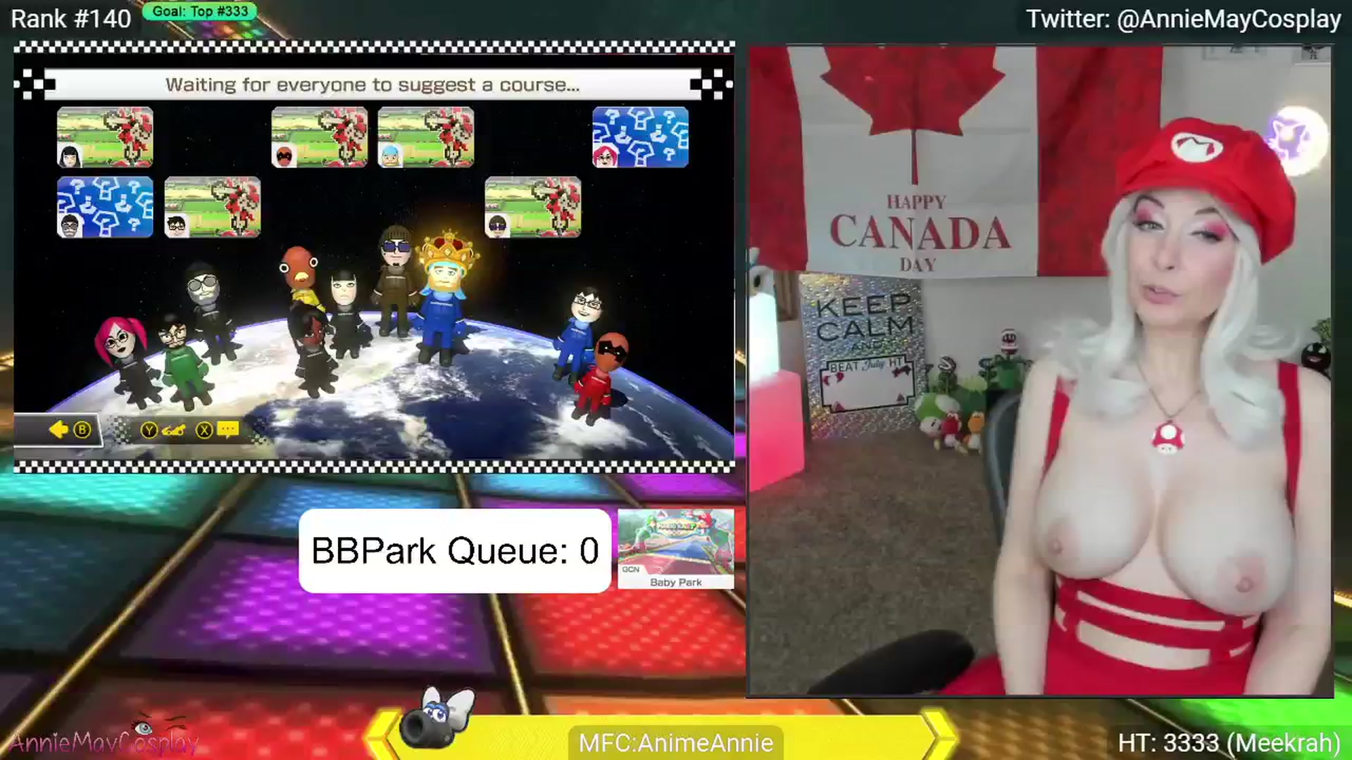 Gallery image thumbnail from AnimeAnnie's myfreecams stream on, 07/02/2024, 03:12 image 14 of 20