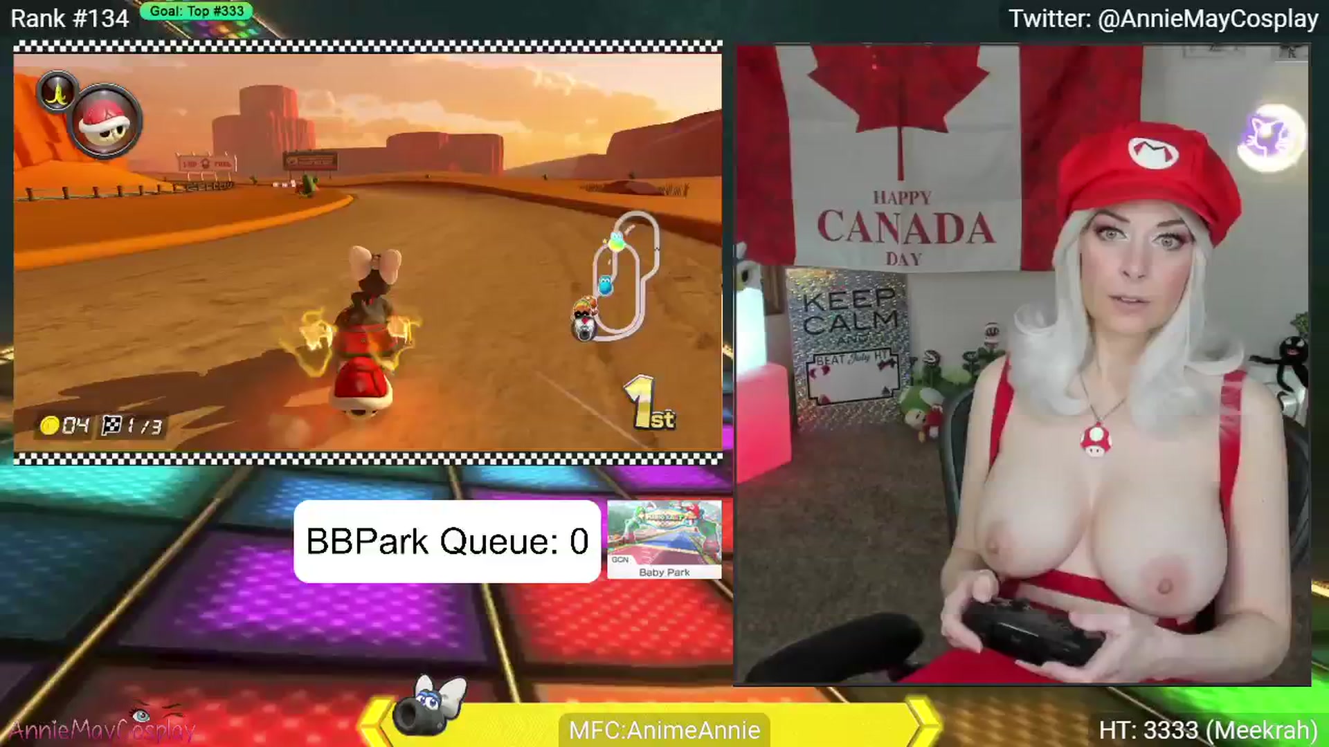 Gallery image thumbnail from AnimeAnnie's myfreecams stream on, 07/02/2024, 03:12 image 15 of 20