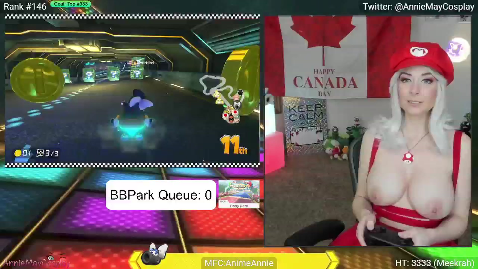Gallery image thumbnail from AnimeAnnie's myfreecams stream on, 07/02/2024, 03:12 image 13 of 20
