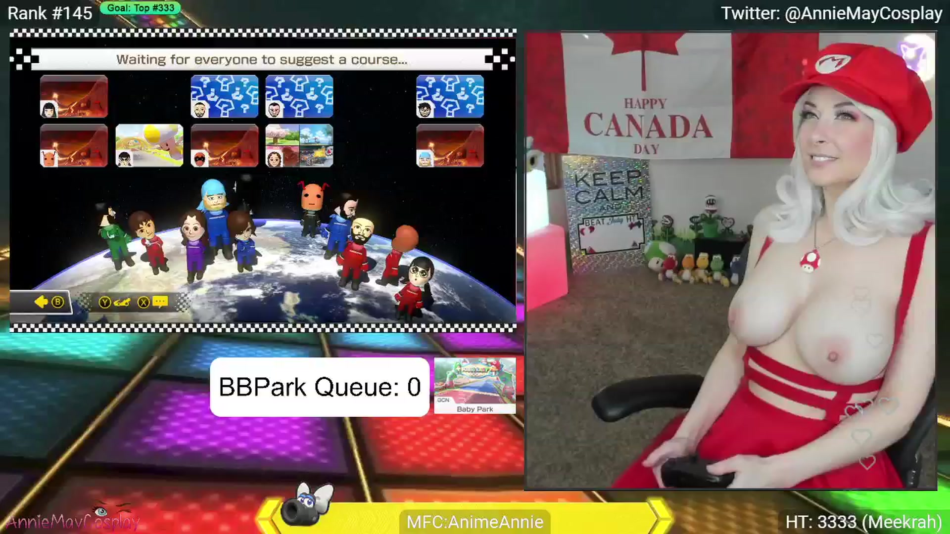 Gallery image thumbnail from AnimeAnnie's myfreecams stream on, 07/02/2024, 03:12 image 11 of 20