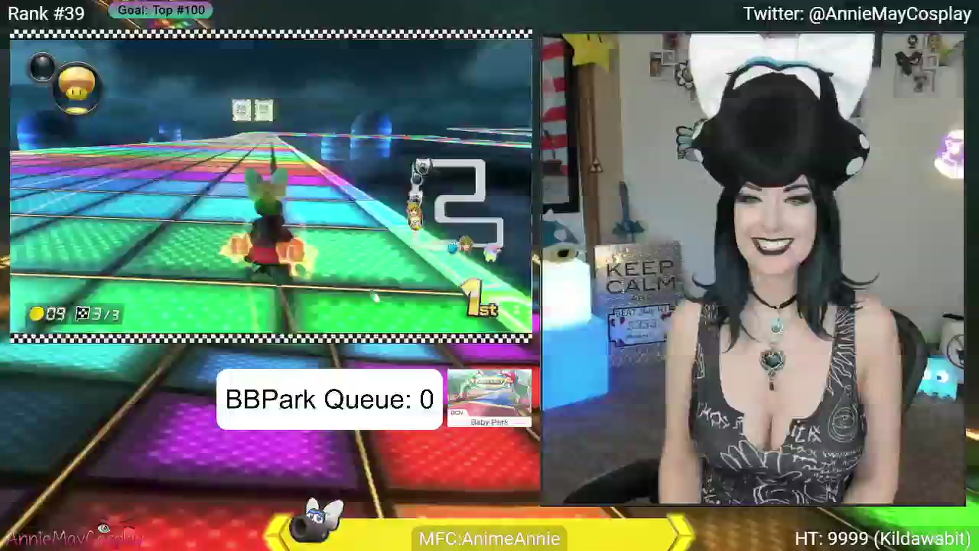 Gallery image thumbnail from AnimeAnnie's myfreecams stream on, 07/04/2024, 03:54 image 20 of 20
