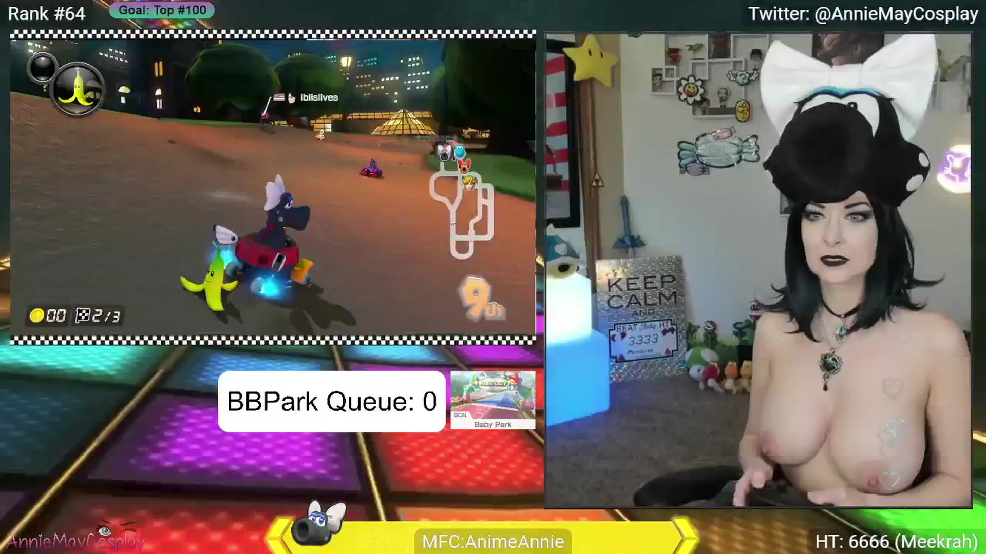 Gallery image thumbnail from AnimeAnnie's myfreecams stream on, 07/04/2024, 03:54 image 11 of 20