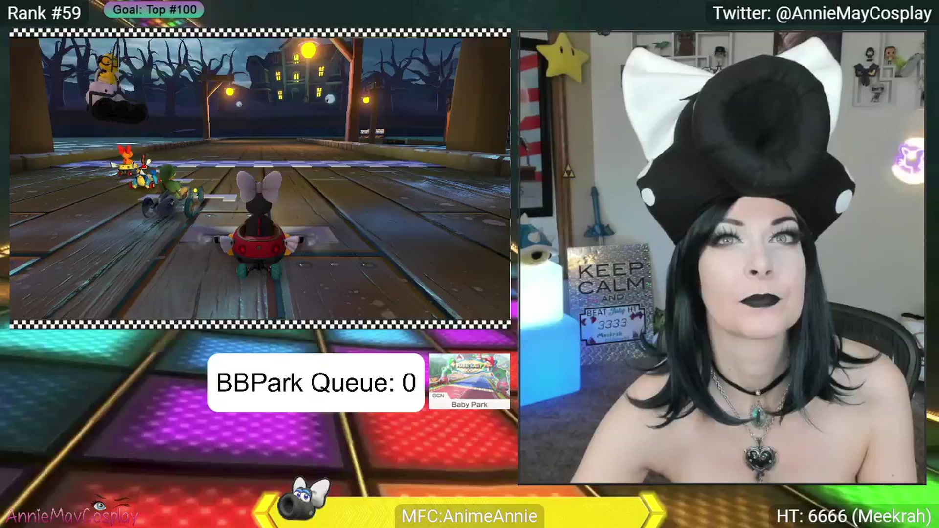 Gallery image thumbnail from AnimeAnnie's myfreecams stream on, 07/04/2024, 03:54 image 12 of 20