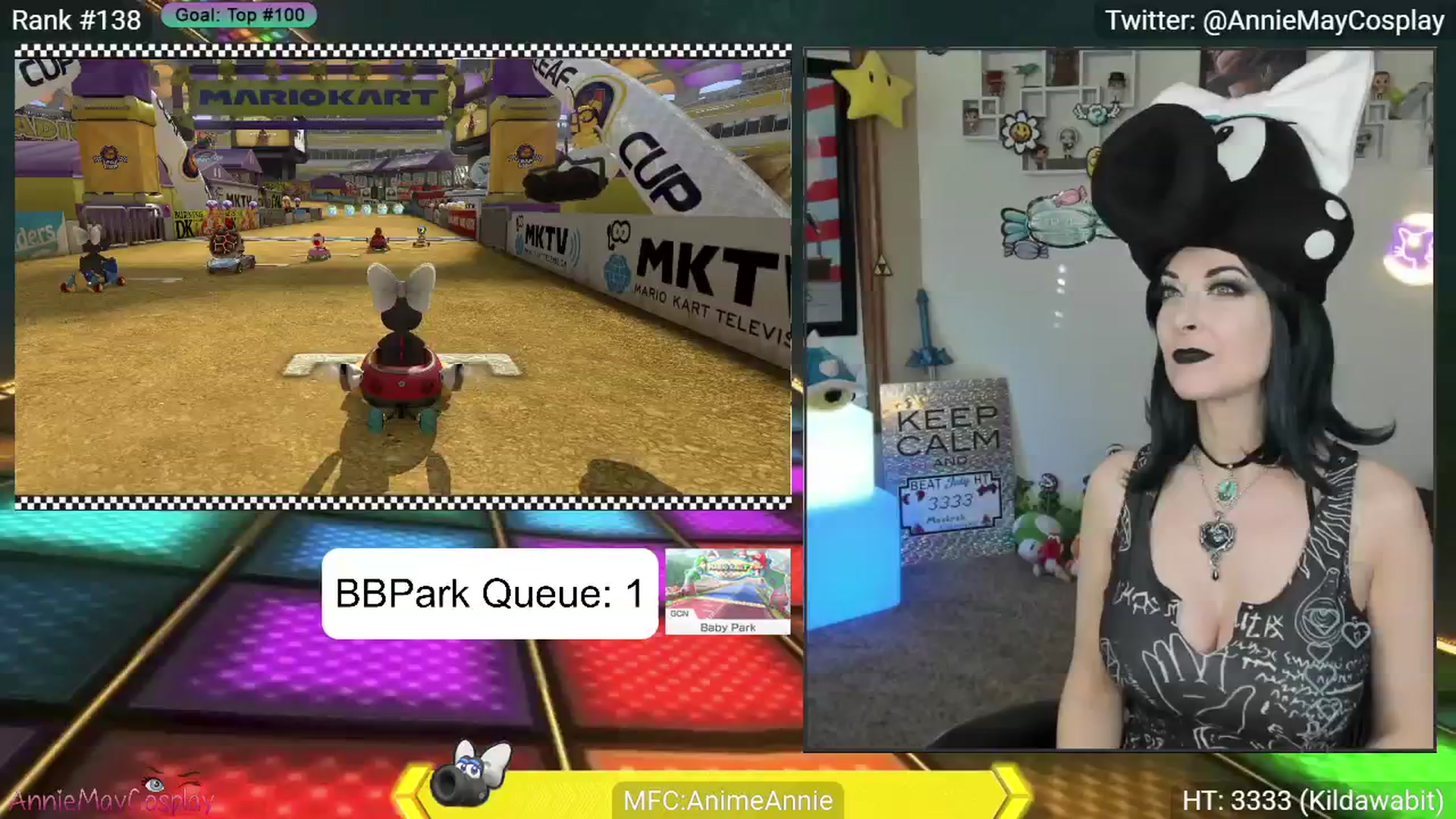 Gallery image thumbnail from AnimeAnnie's myfreecams stream on, 07/04/2024, 03:54 image 5 of 20