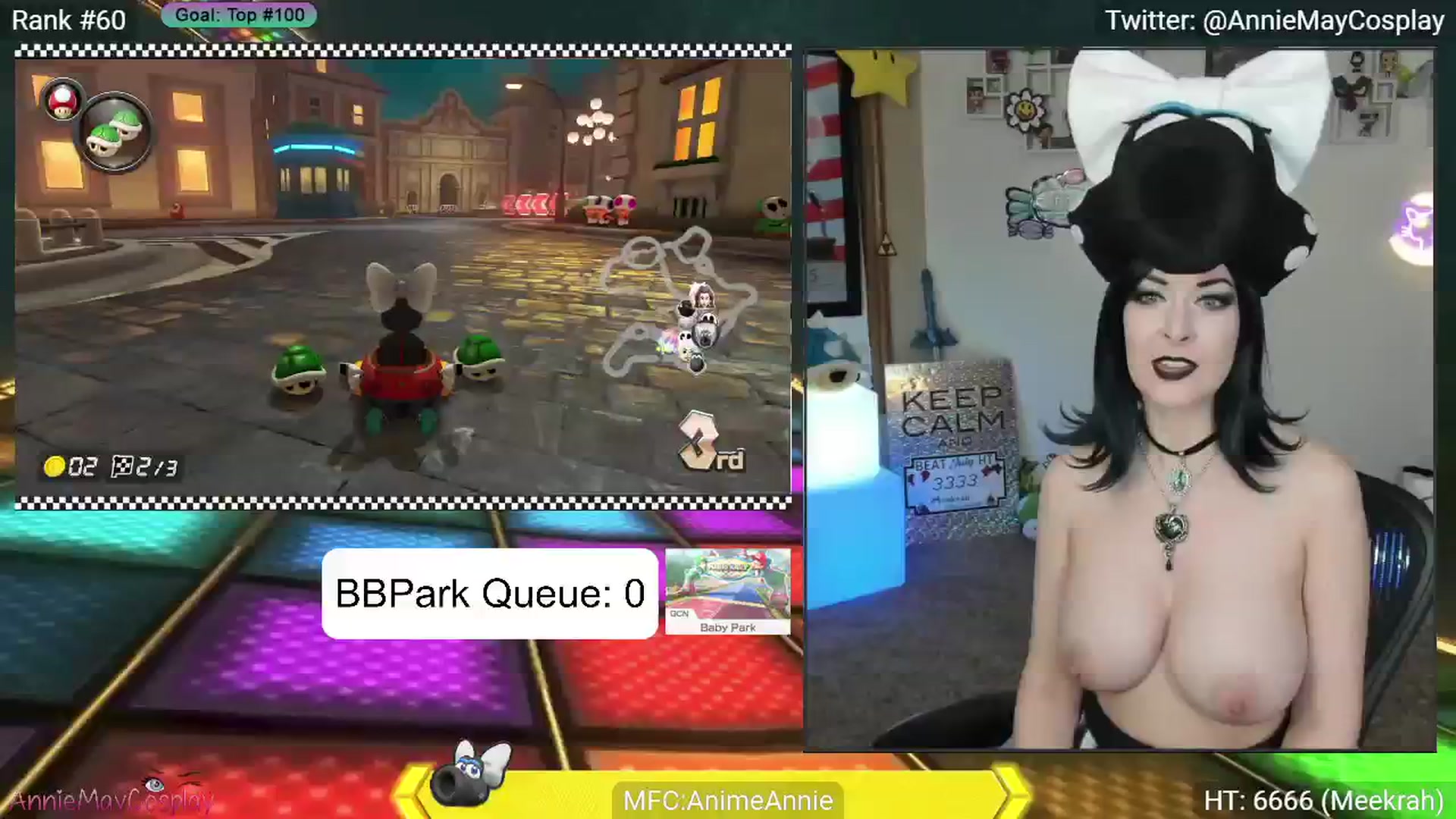 Gallery image thumbnail from AnimeAnnie's myfreecams stream on, 07/04/2024, 03:54 image 14 of 20