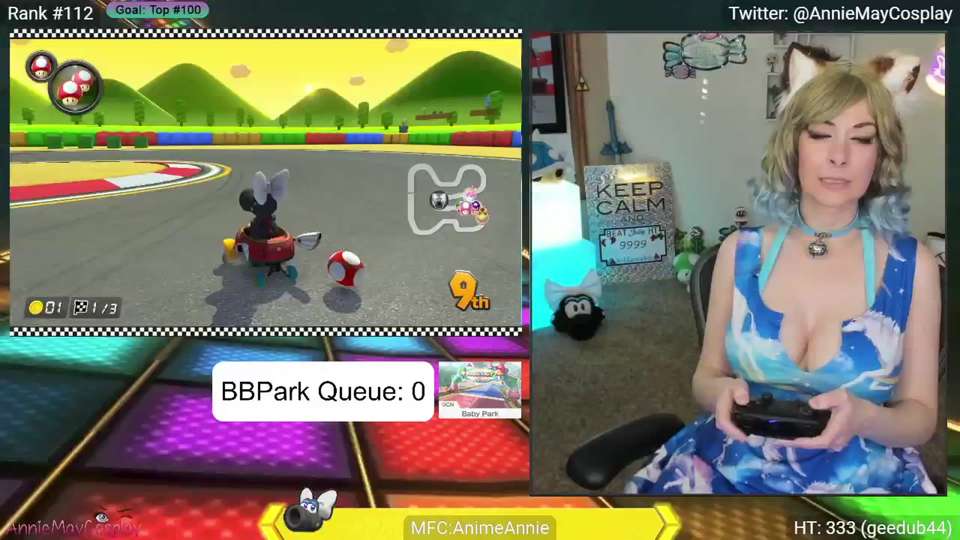 Gallery image thumbnail from AnimeAnnie's myfreecams stream on, 07/07/2024, 03:31 image 8 of 20