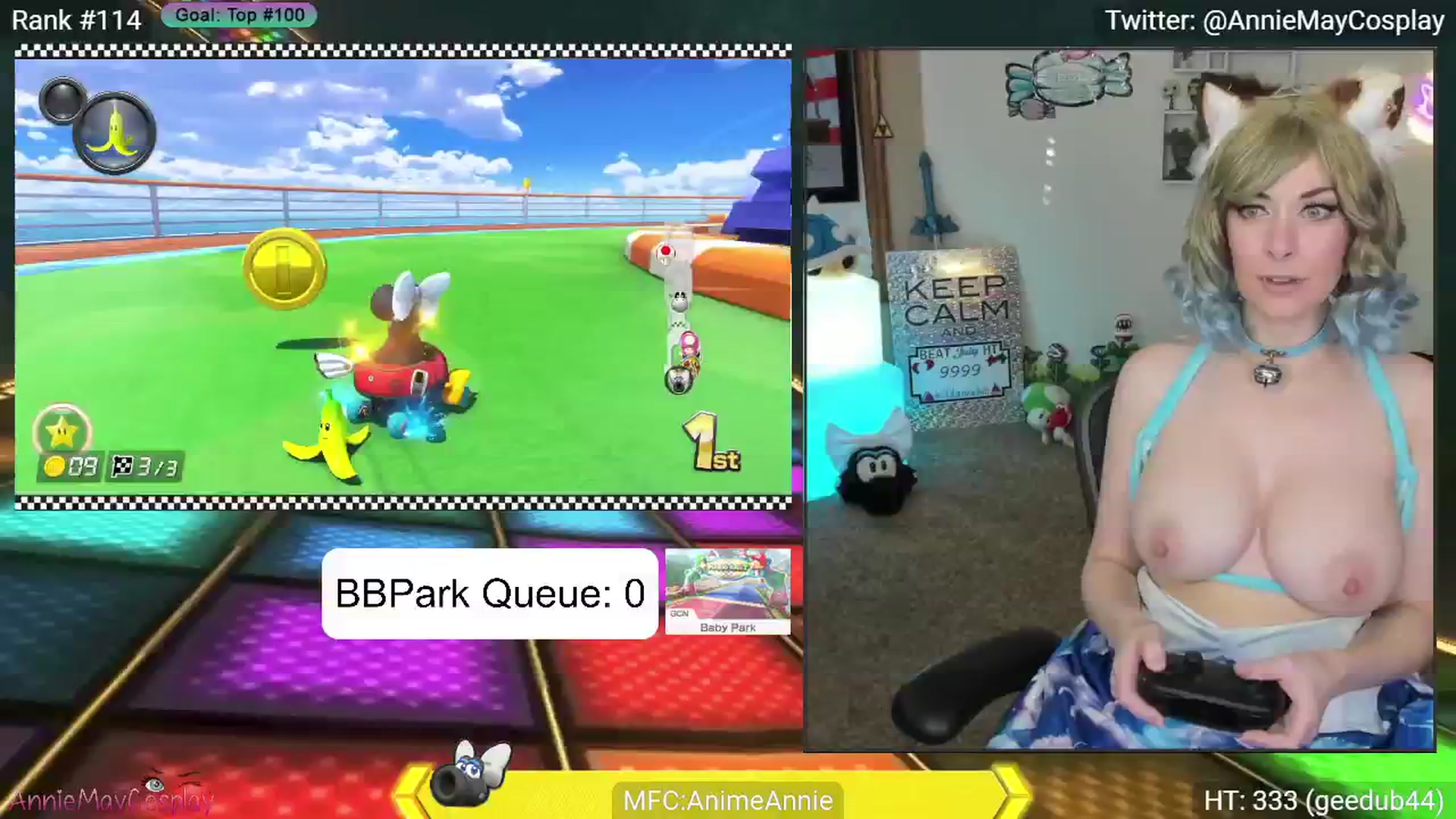 Gallery image thumbnail from AnimeAnnie's myfreecams stream on, 07/07/2024, 03:31 image 7 of 20