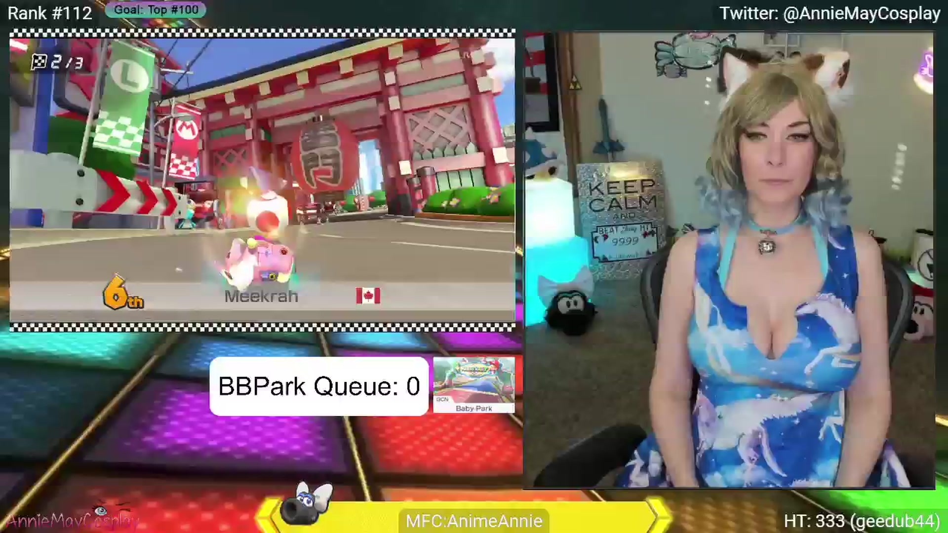 Gallery image thumbnail from AnimeAnnie's myfreecams stream on, 07/07/2024, 03:31 image 9 of 20
