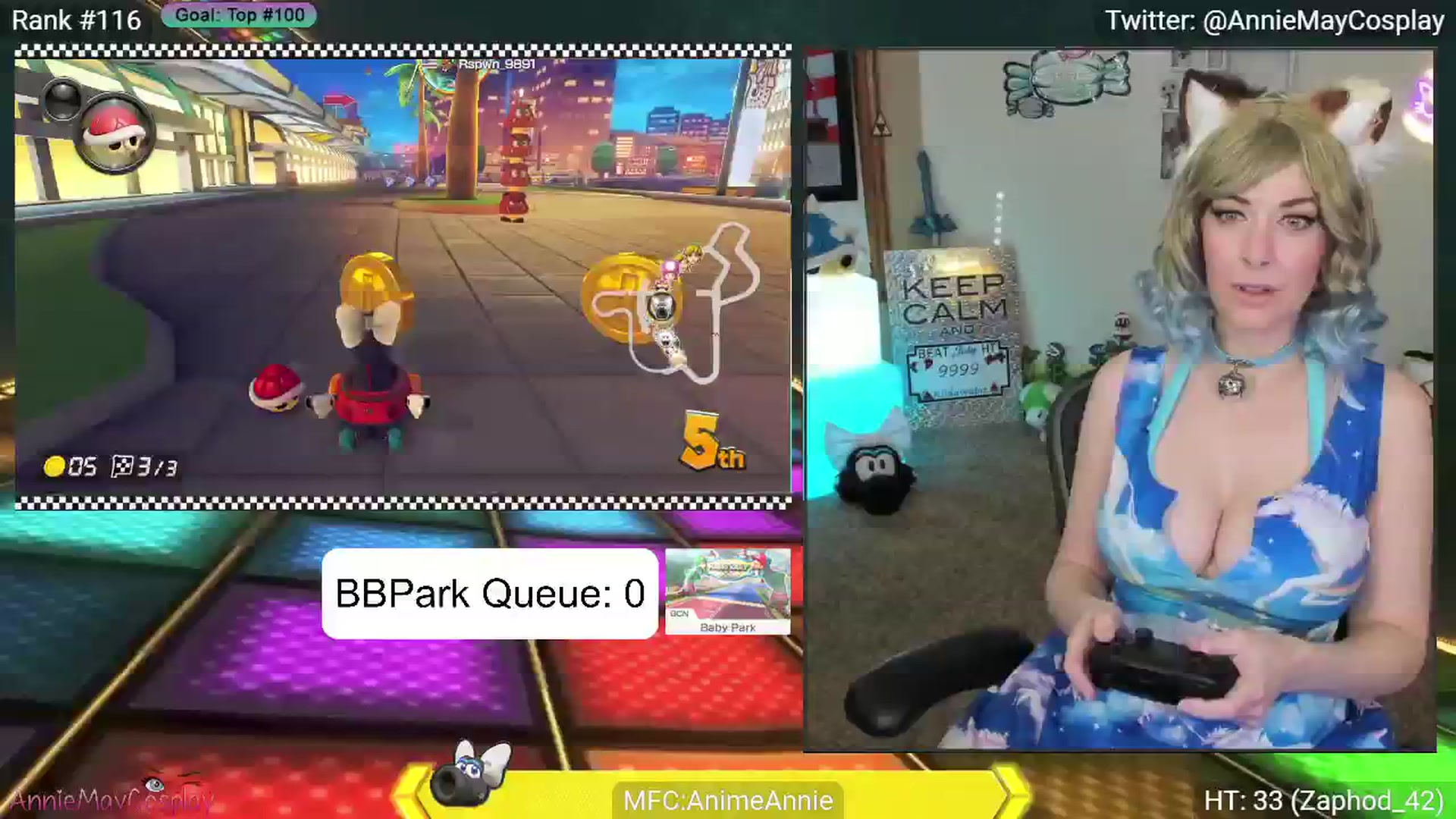 Gallery image thumbnail from AnimeAnnie's myfreecams stream on, 07/07/2024, 03:31 image 4 of 20