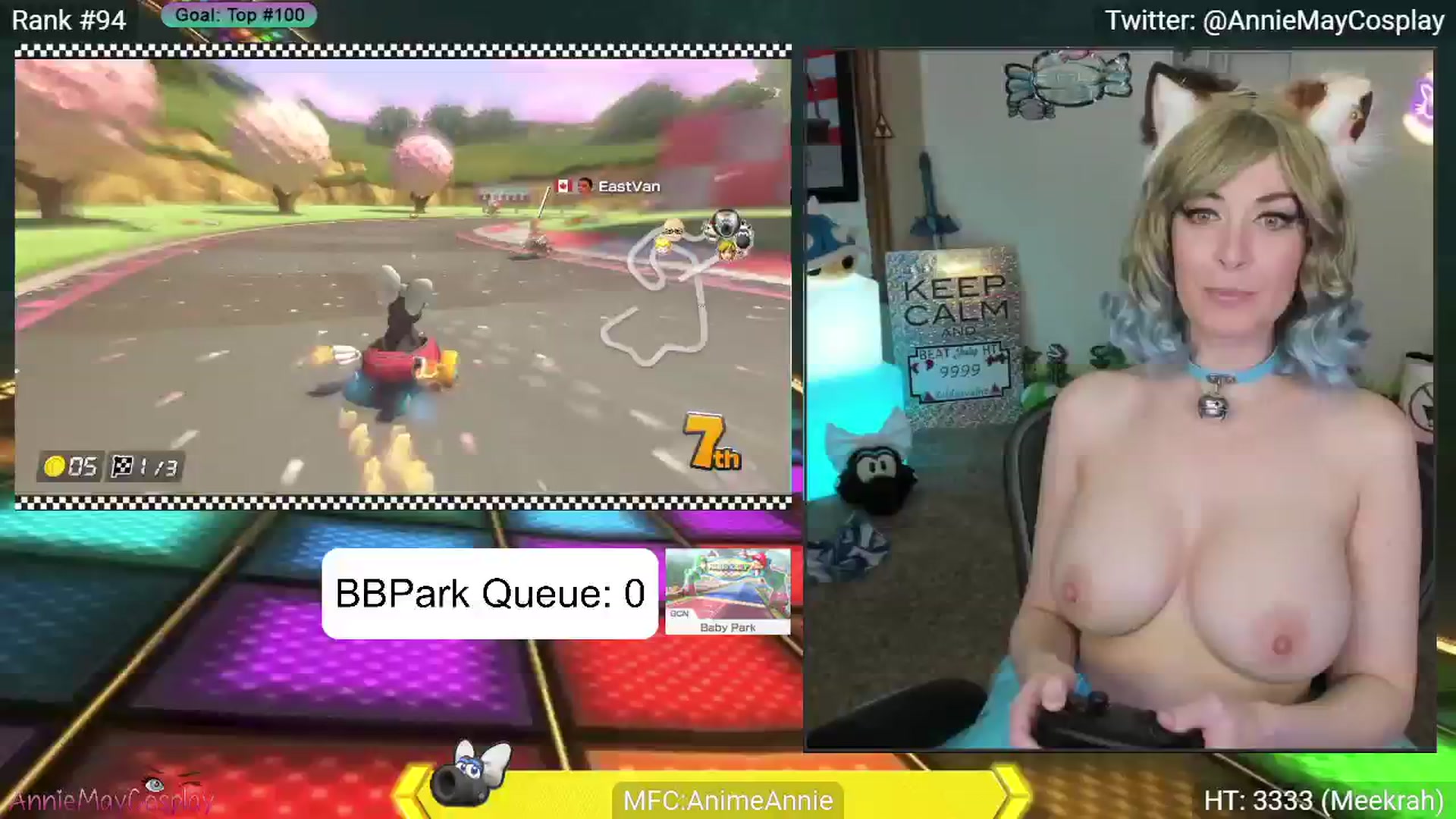 Gallery image thumbnail from AnimeAnnie's myfreecams stream on, 07/07/2024, 03:31 image 17 of 20