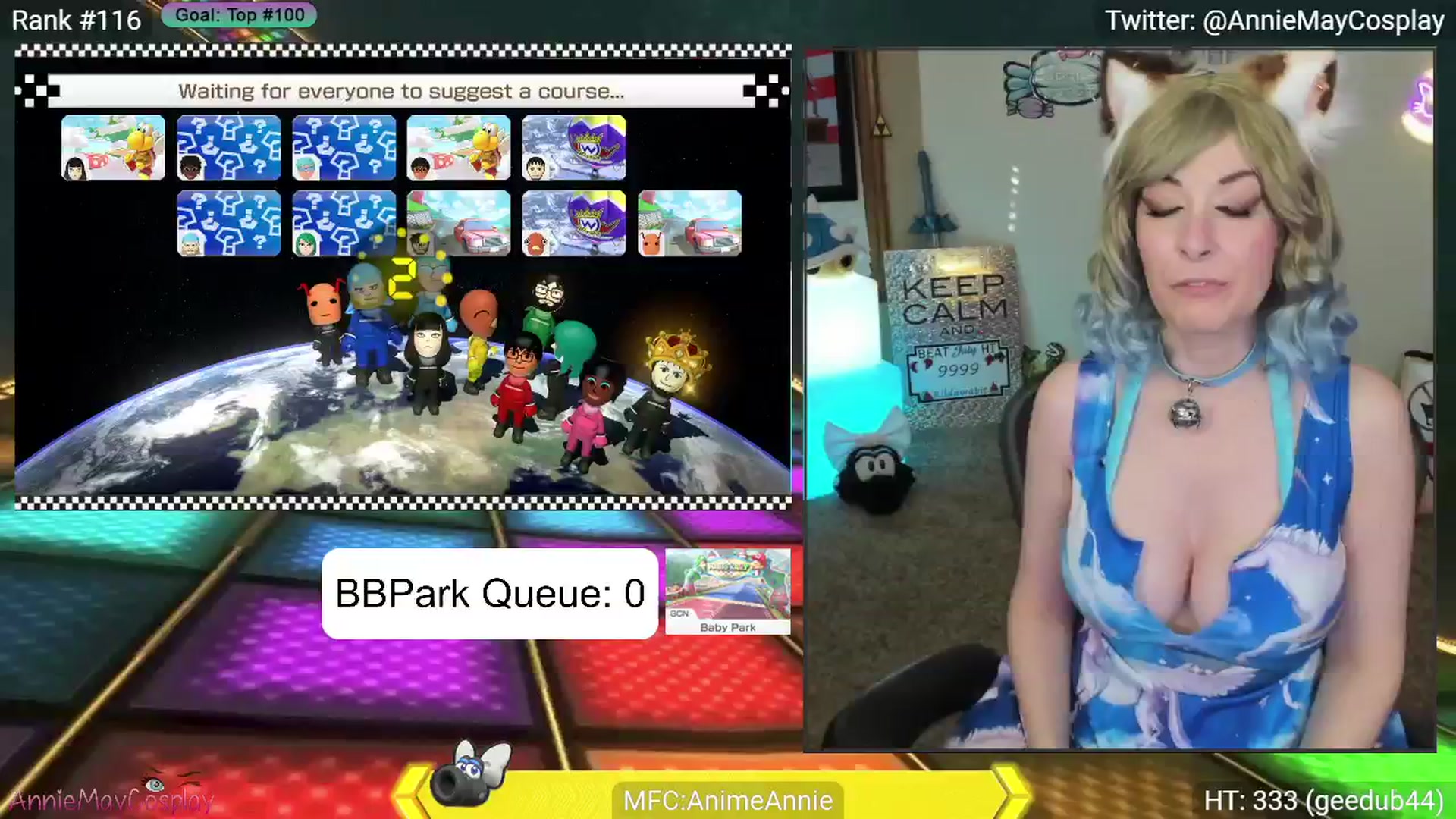 Gallery image thumbnail from AnimeAnnie's myfreecams stream on, 07/07/2024, 03:31 image 5 of 20