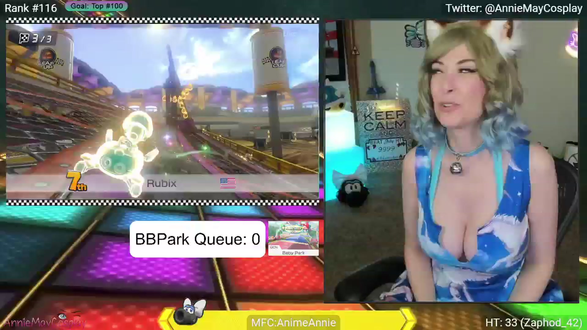 Gallery image thumbnail from AnimeAnnie's myfreecams stream on, 07/07/2024, 03:31 image 3 of 20