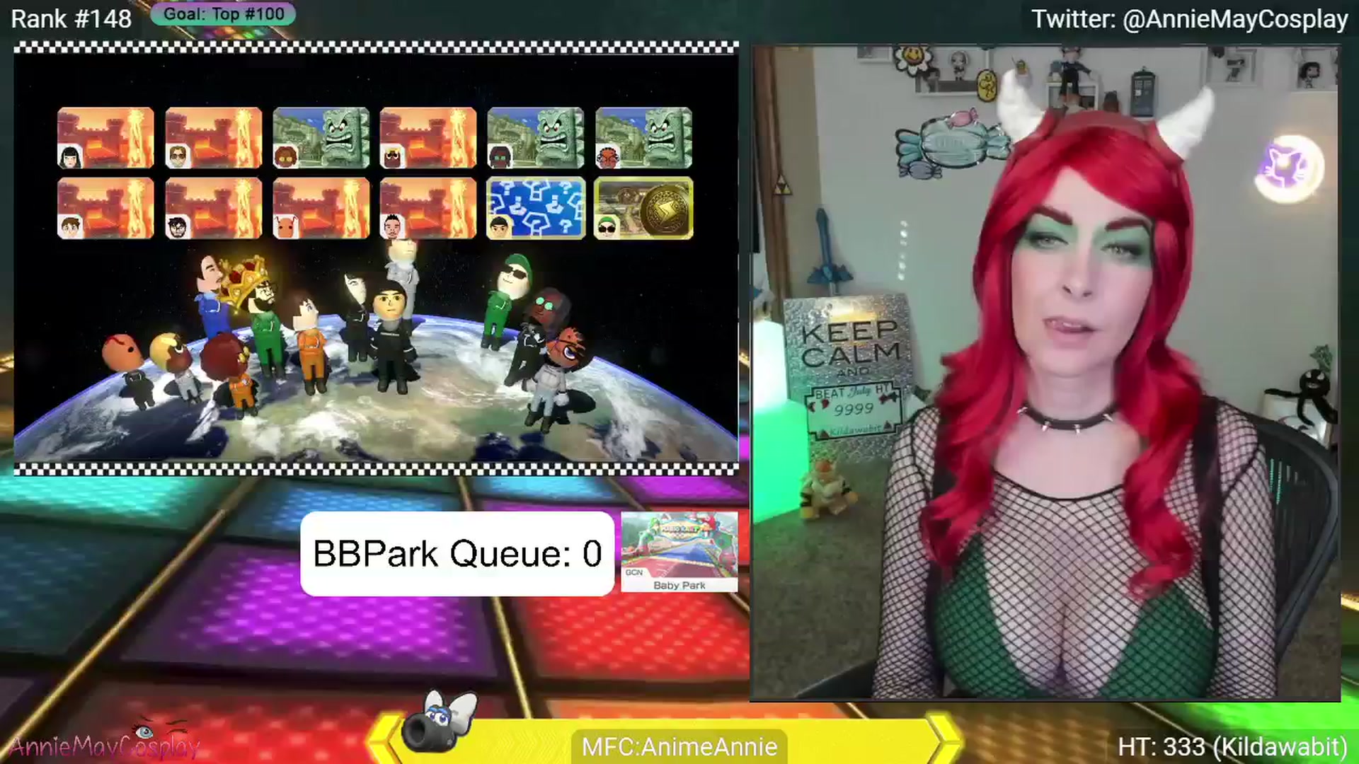 Gallery image thumbnail from AnimeAnnie's myfreecams stream on, 07/09/2024, 03:03 image 2 of 20