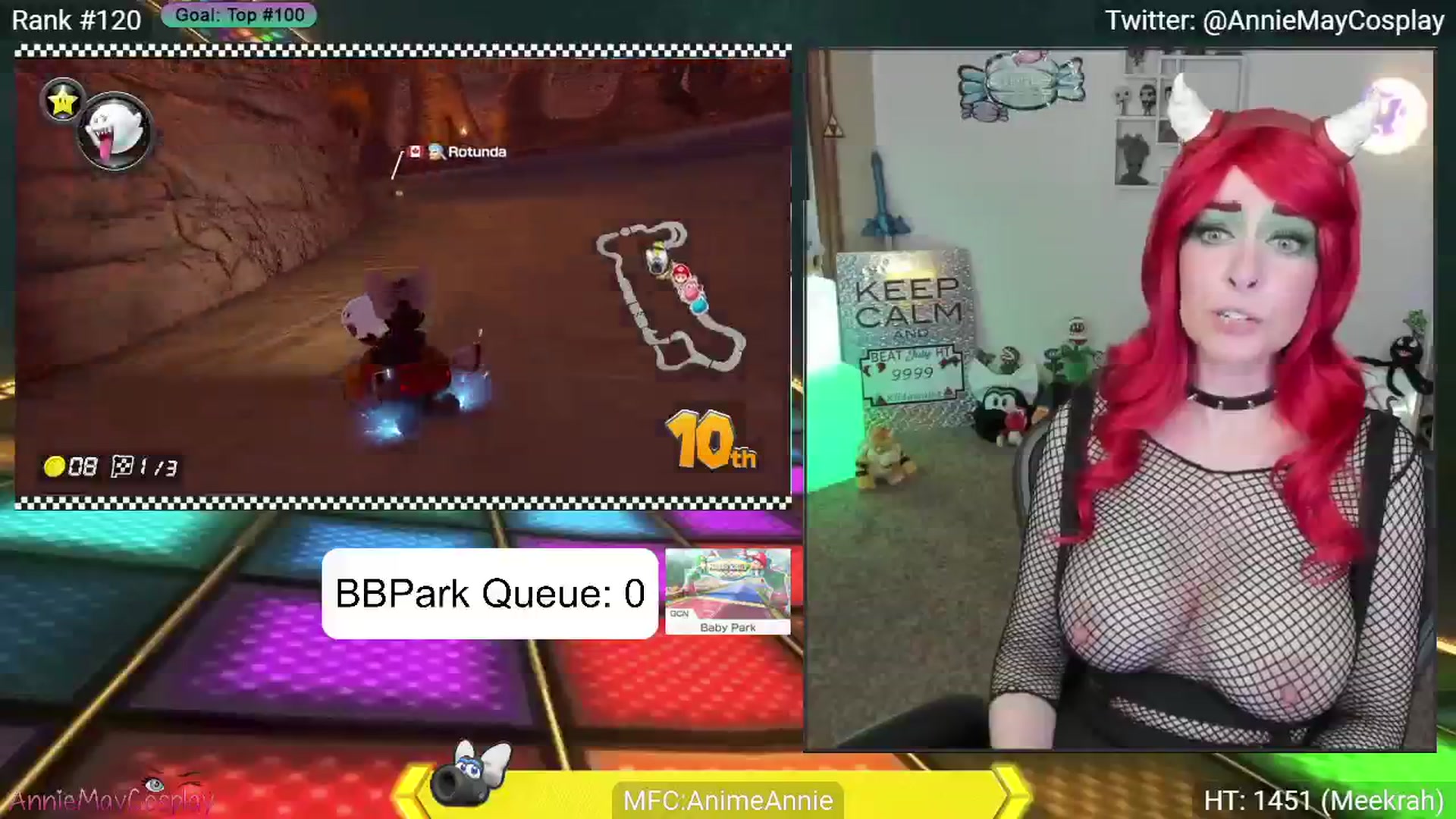 Gallery image thumbnail from AnimeAnnie's myfreecams stream on, 07/09/2024, 03:03 image 19 of 20