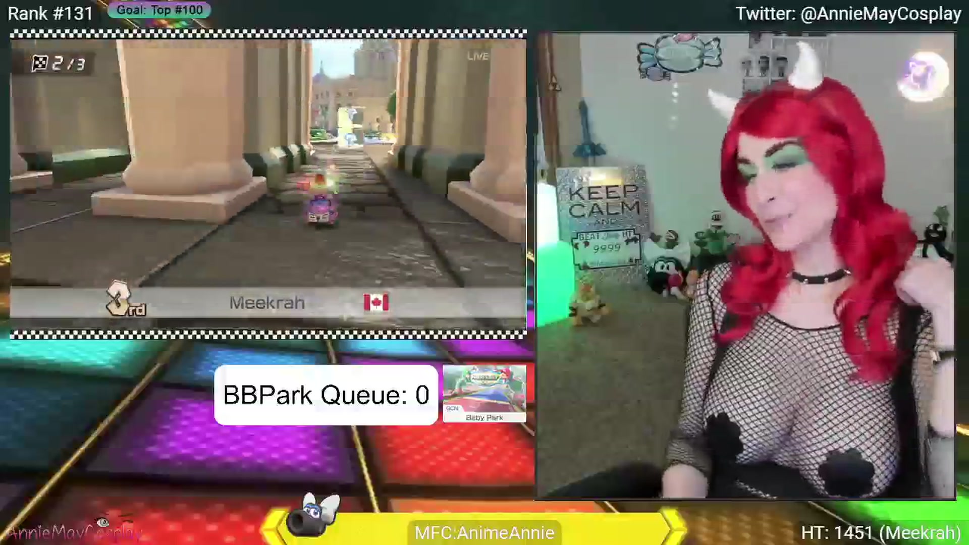 Gallery image thumbnail from AnimeAnnie's myfreecams stream on, 07/09/2024, 03:03 image 6 of 20