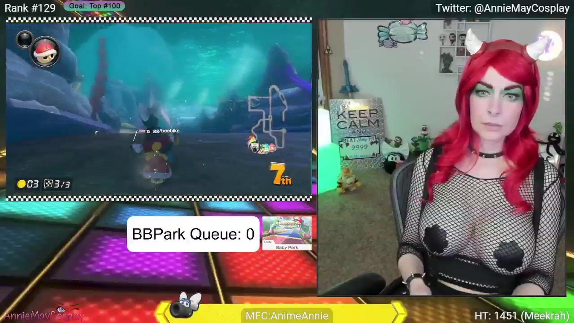 Gallery image thumbnail from AnimeAnnie's myfreecams stream on, 07/09/2024, 03:03 image 10 of 20