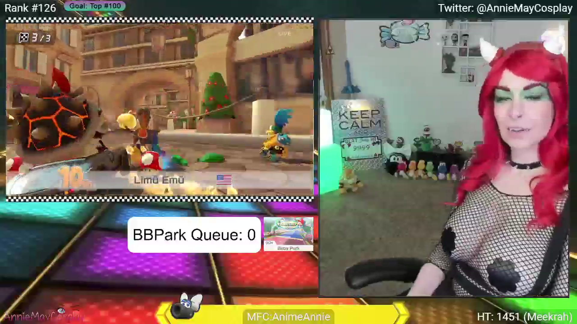 Gallery image thumbnail from AnimeAnnie's myfreecams stream on, 07/09/2024, 03:03 image 12 of 20