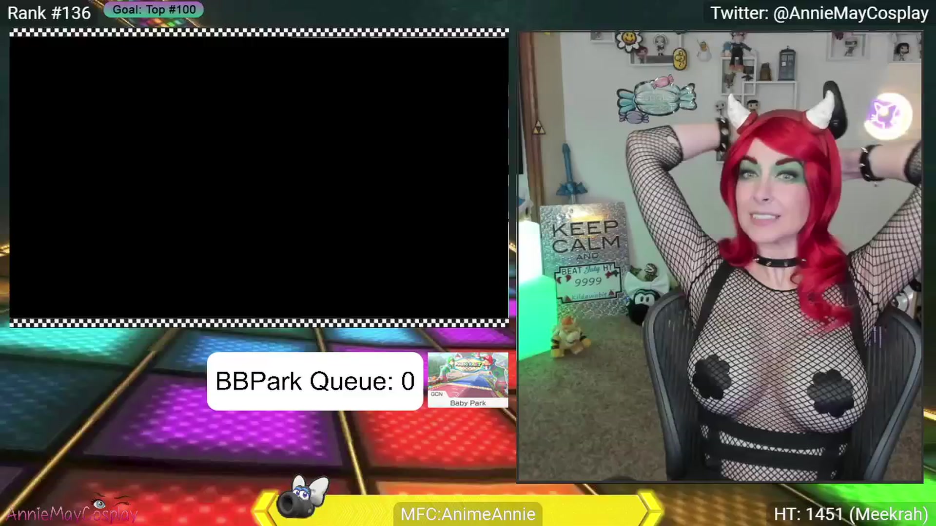 Gallery image thumbnail from AnimeAnnie's myfreecams stream on, 07/09/2024, 03:03 image 4 of 20
