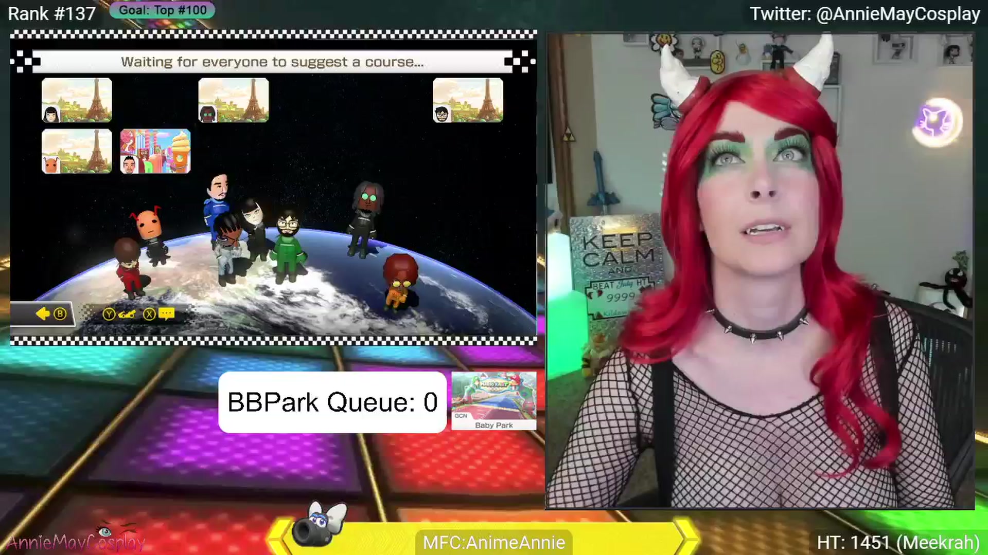 Gallery image thumbnail from AnimeAnnie's myfreecams stream on, 07/09/2024, 03:03 image 3 of 20